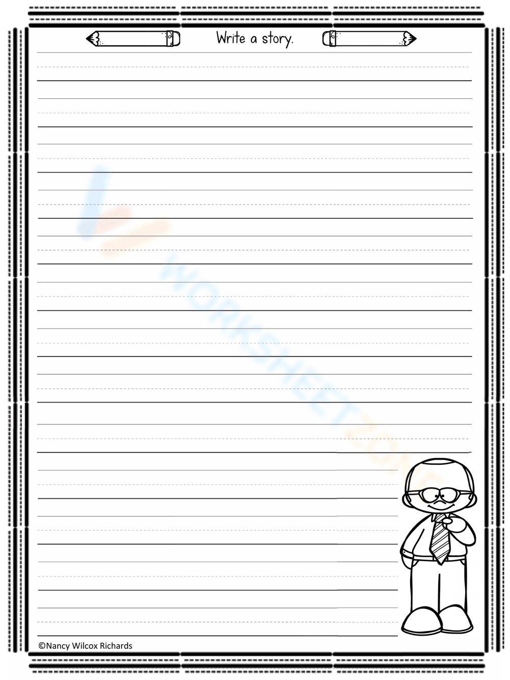 Writing Prompts: My Principal - Page 2