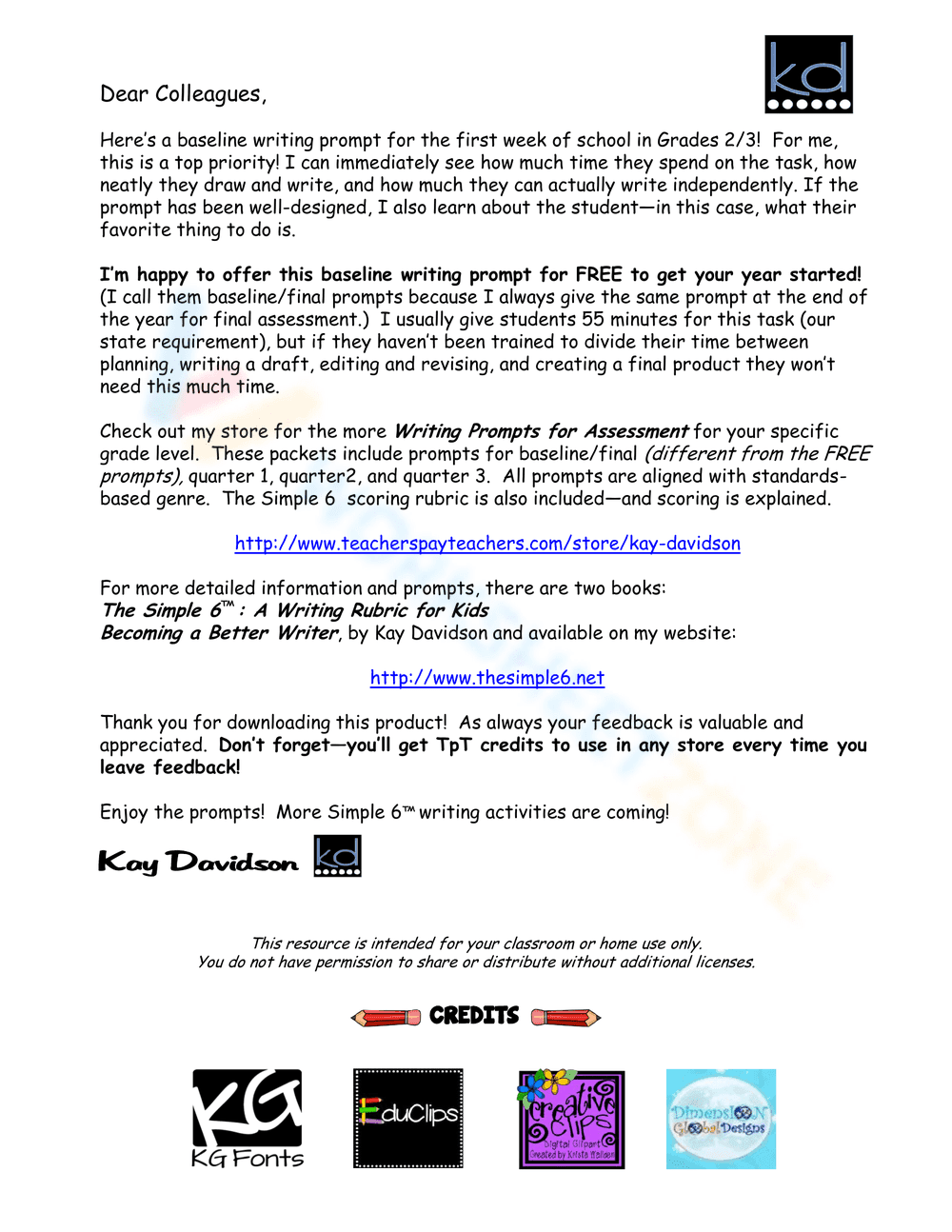 Back to School Writing Prompts Worksheet - Page 2