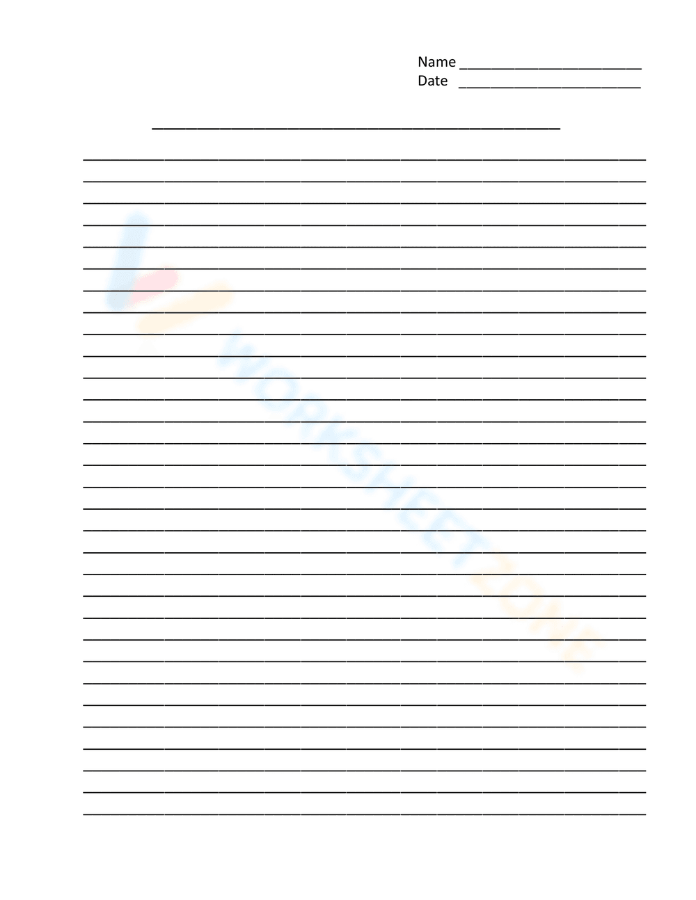 Back to School: Creative Writing Prompts Worksheet - Page 4