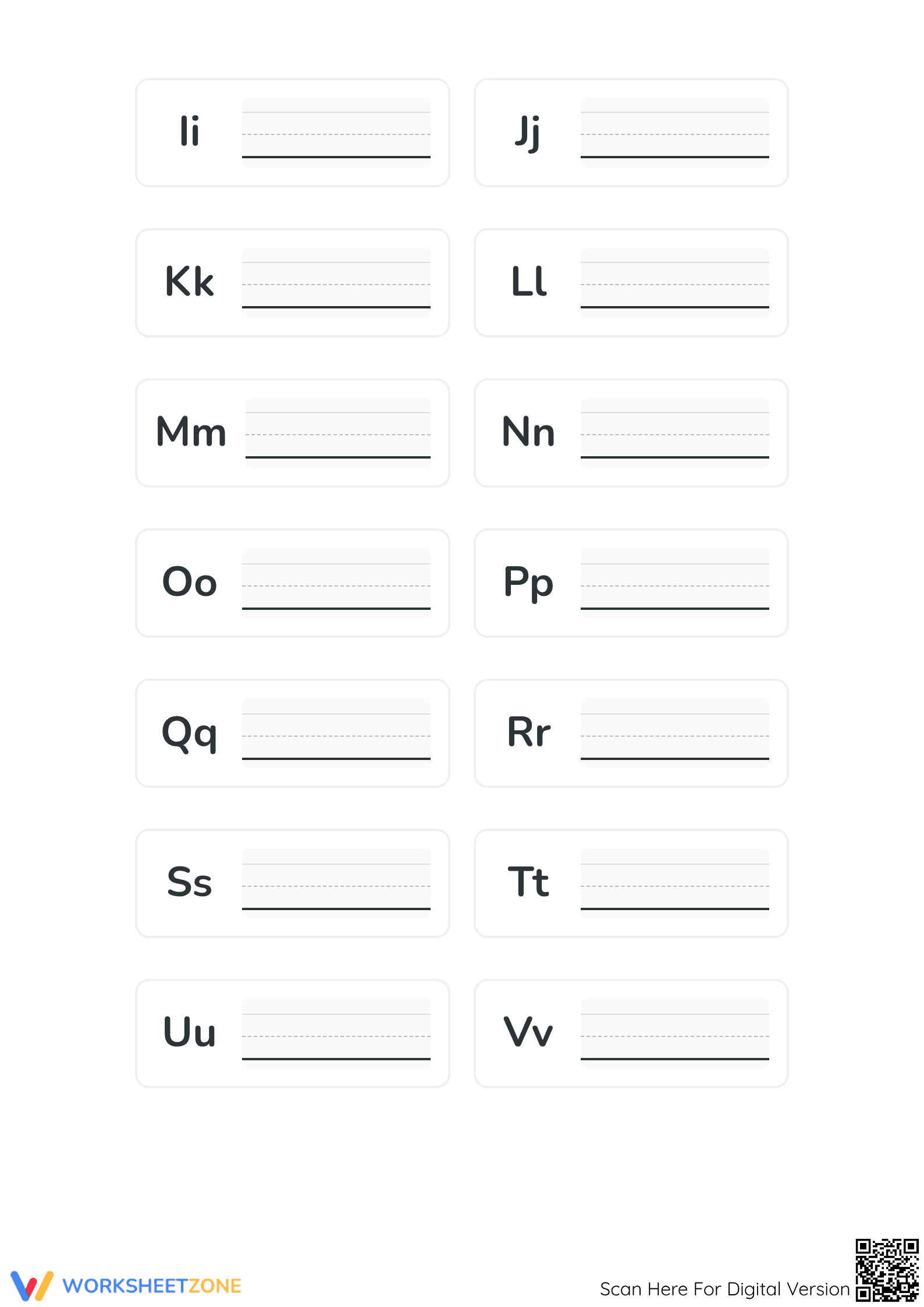 Essential Letter Formation Practice — Grade 1 Printable - Page 2