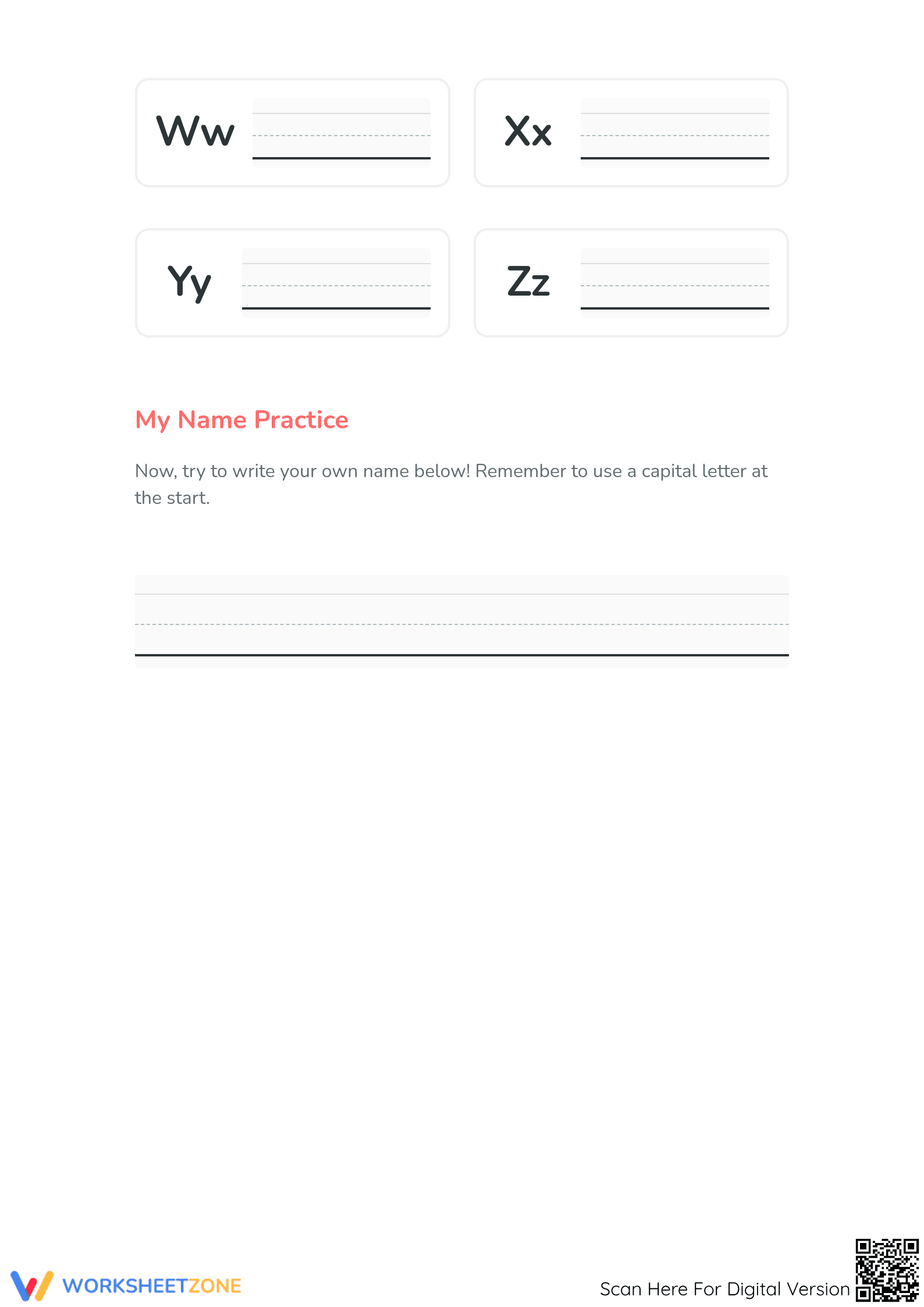 Essential Letter Formation Practice — Grade 1 Printable - Page 3