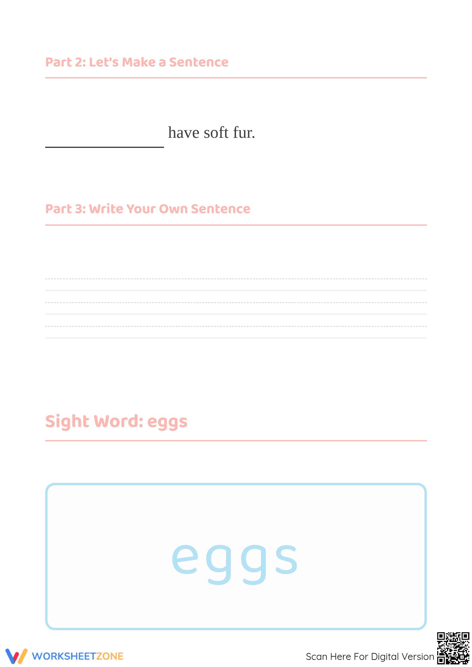 Easter Sight Words Practice | Printable Grade 2 ELA - Page 2