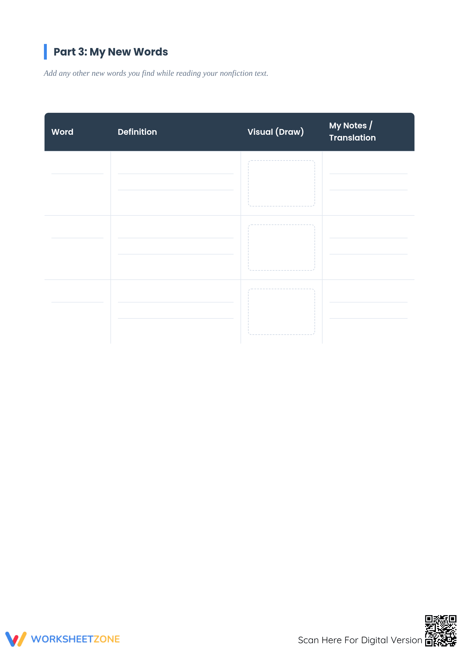Grade 4 Nonfiction Main Idea Glossary | Essential Printable - Page 4