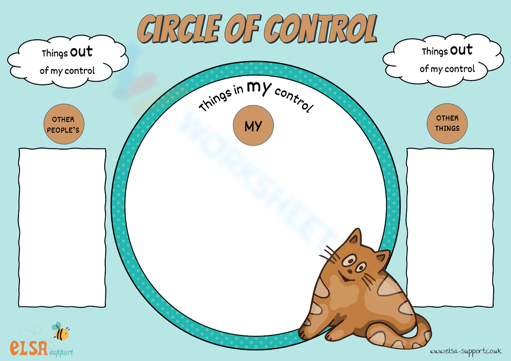 Circle of Control Poster | Grade 6 Essential SEL - Page 2