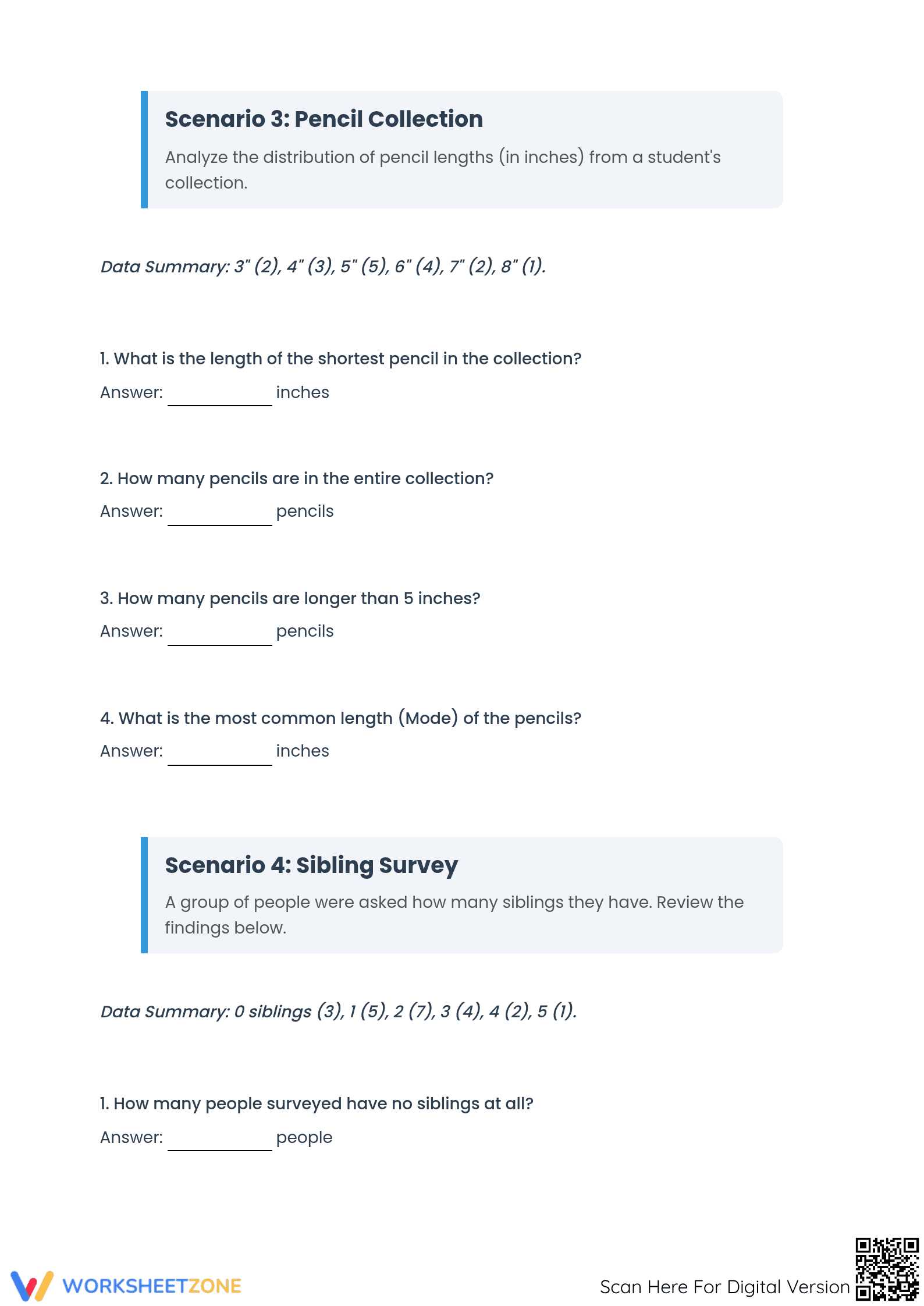 Essential Dot Plot Analysis Worksheet | Grade 6 Math - Page 4