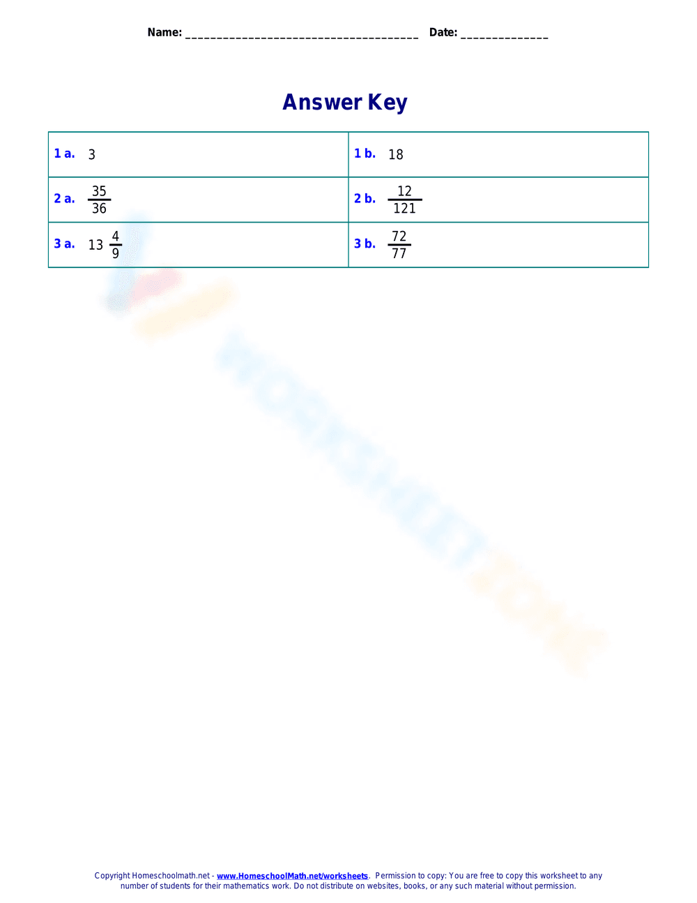 Solving Complex Fractions Worksheet - Page 2