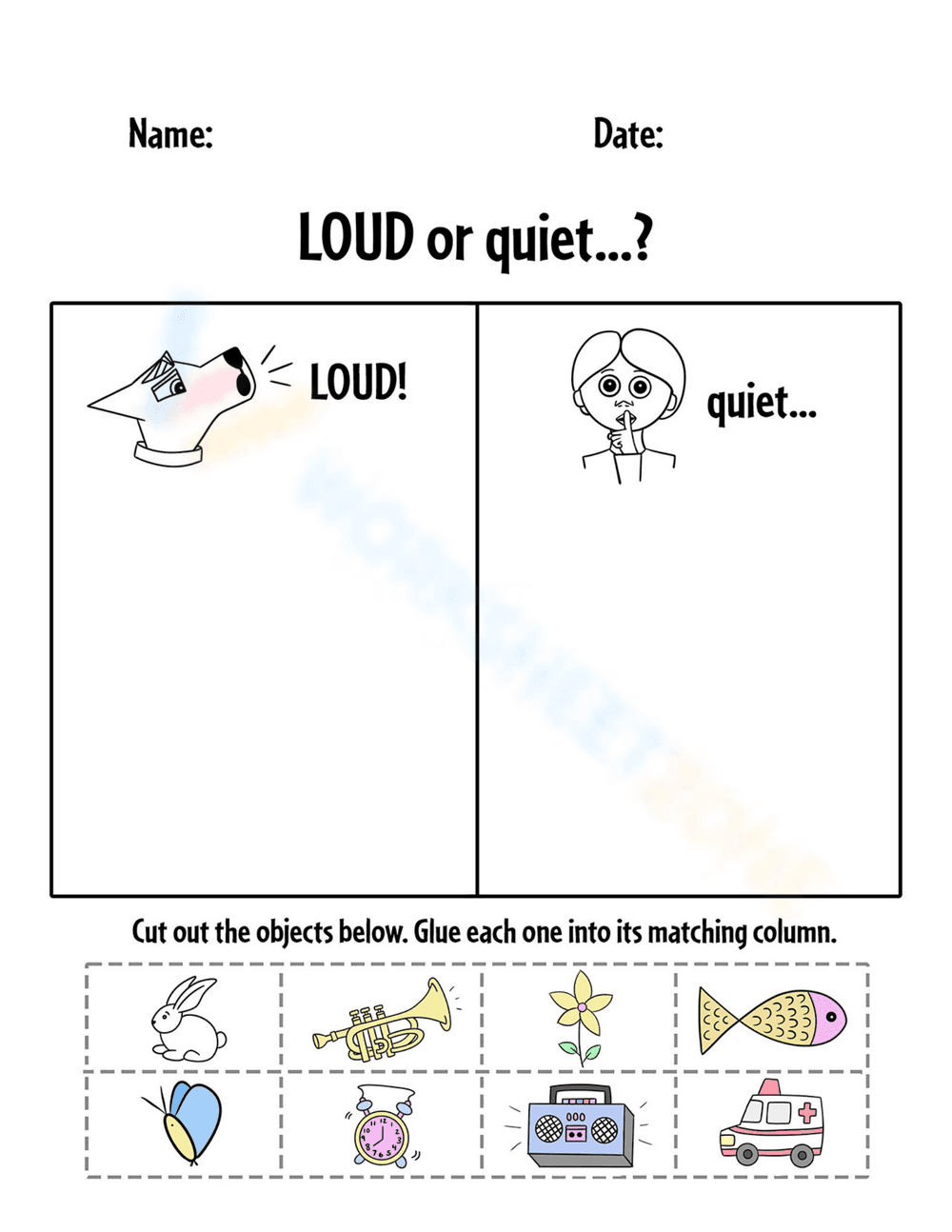 Trace the Dotted Words: Essential Loud and Soft Sounds - Page 7