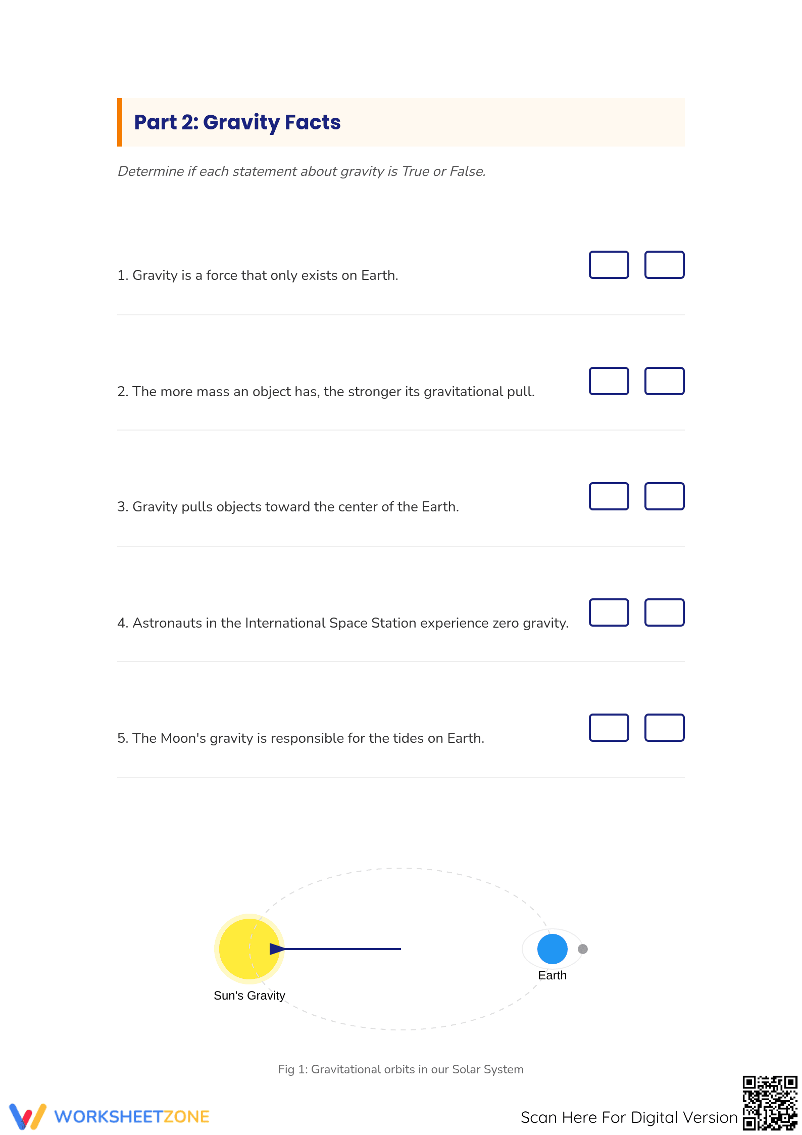 Test Your Knowledge: Gravity Facts True or False - Page 2
