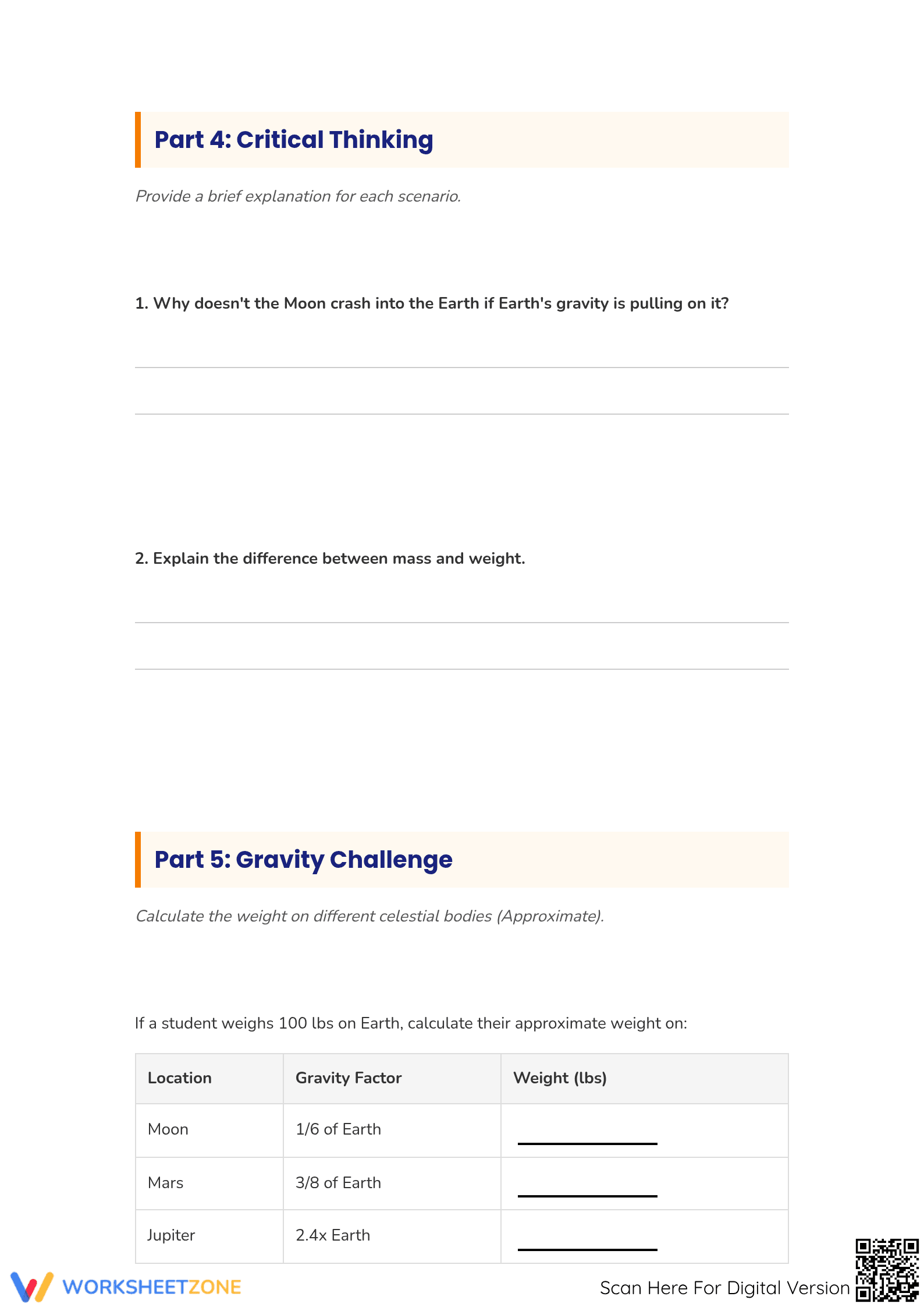 Test Your Knowledge: Gravity Facts True or False - Page 4
