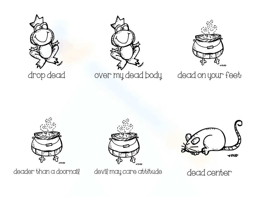 Learn Halloween Idioms - Page 3