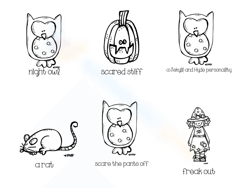 Learn Halloween Idioms - Page 5