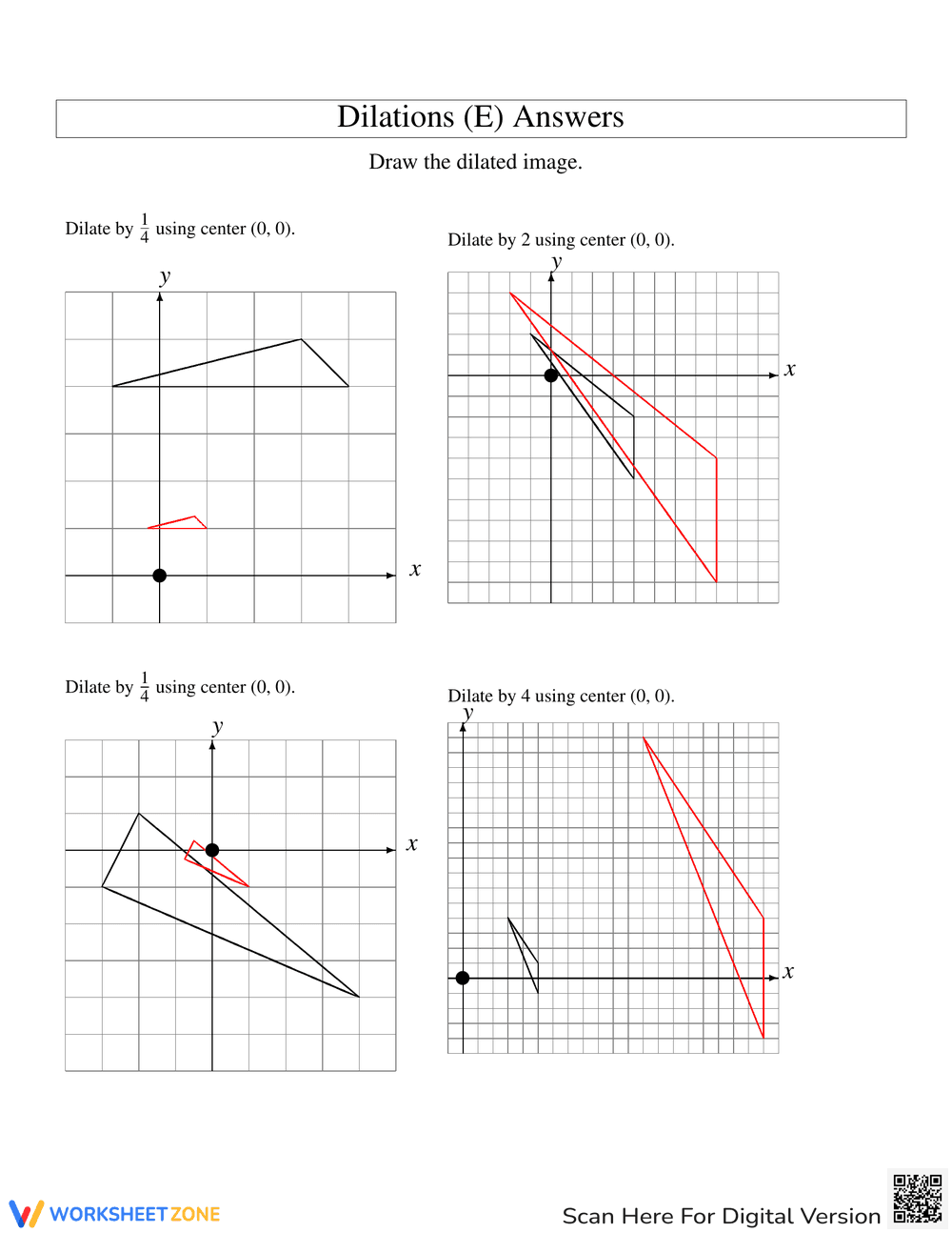 Explore Geometric Dilations - Page 2