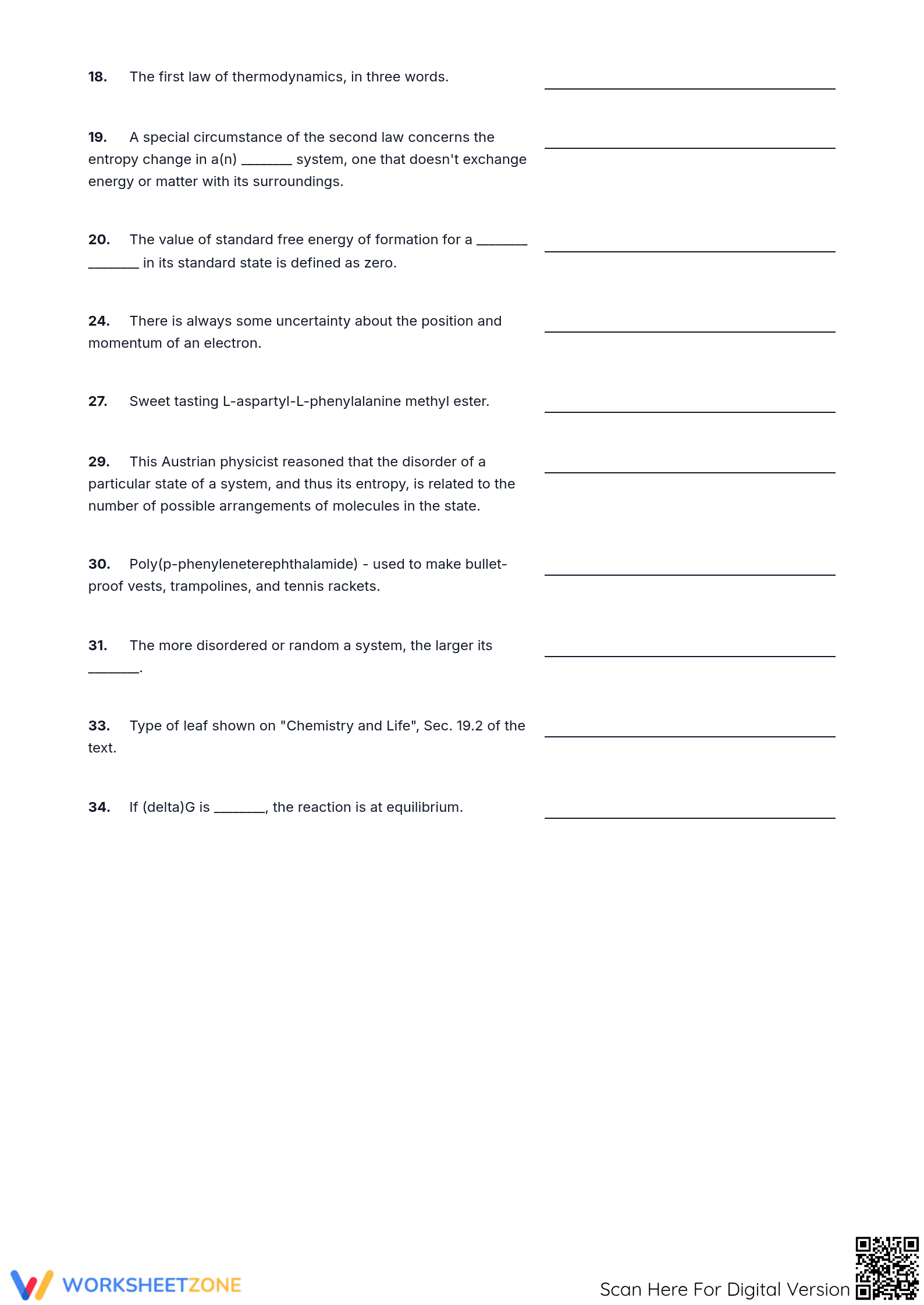 Thermodynamics Crossword - Page 4