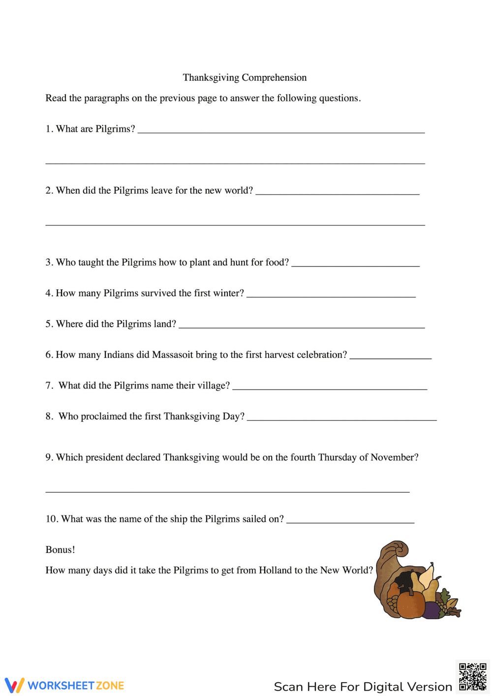 Interesting Thanksgiving Facts: Learn and Explore - Page 2