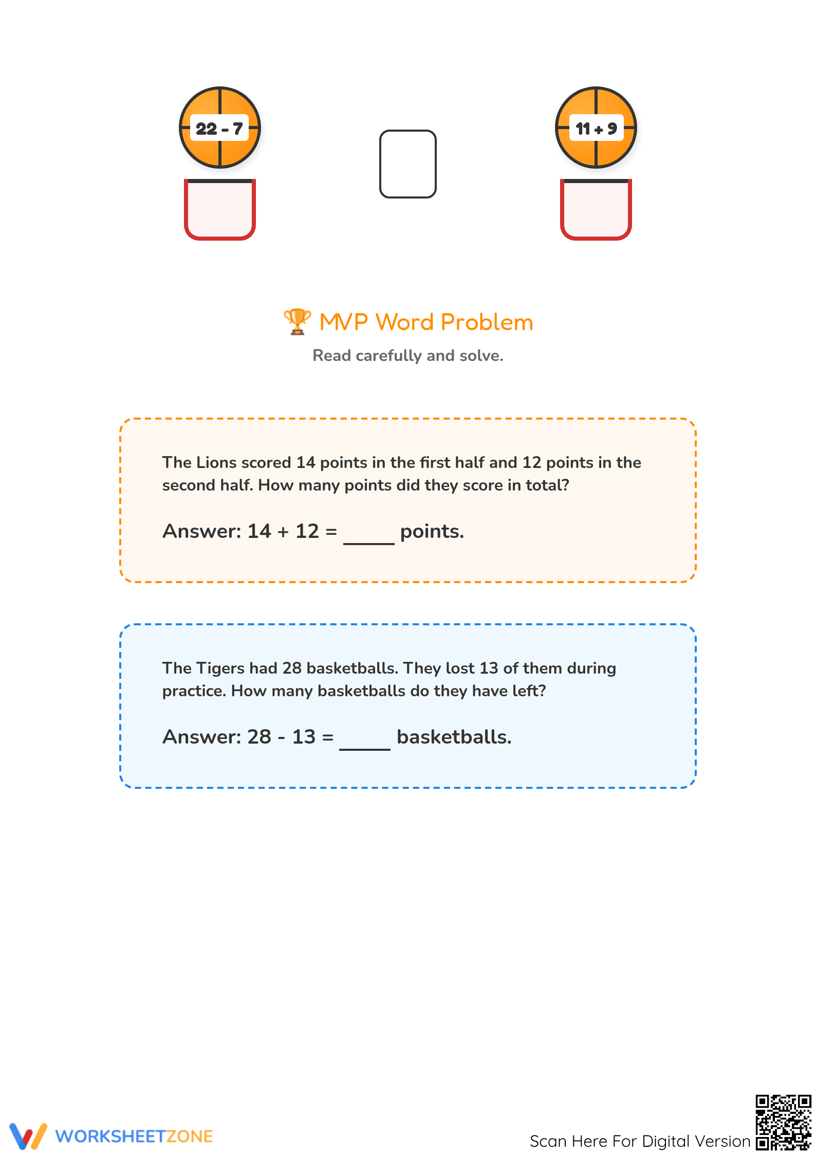 Essential Grade 2 Math Jam: Printable Addition & Subtraction - Page 3