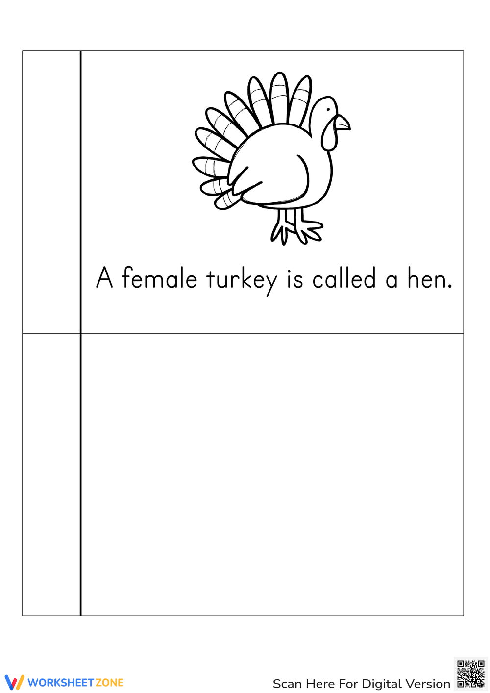 Turkey Life Cycle Coloring Book | Essential Grade 3 Science - Page 5