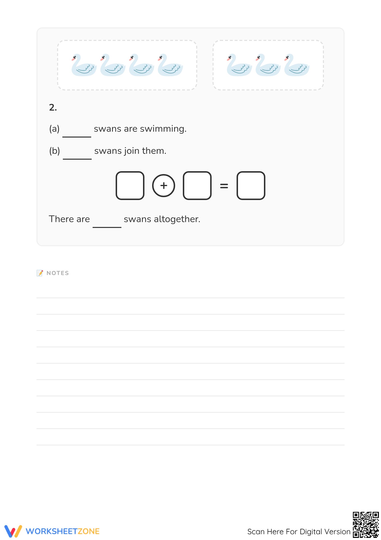 Printable Addition Within 10 Worksheet | Grade 1 Math - Page 2