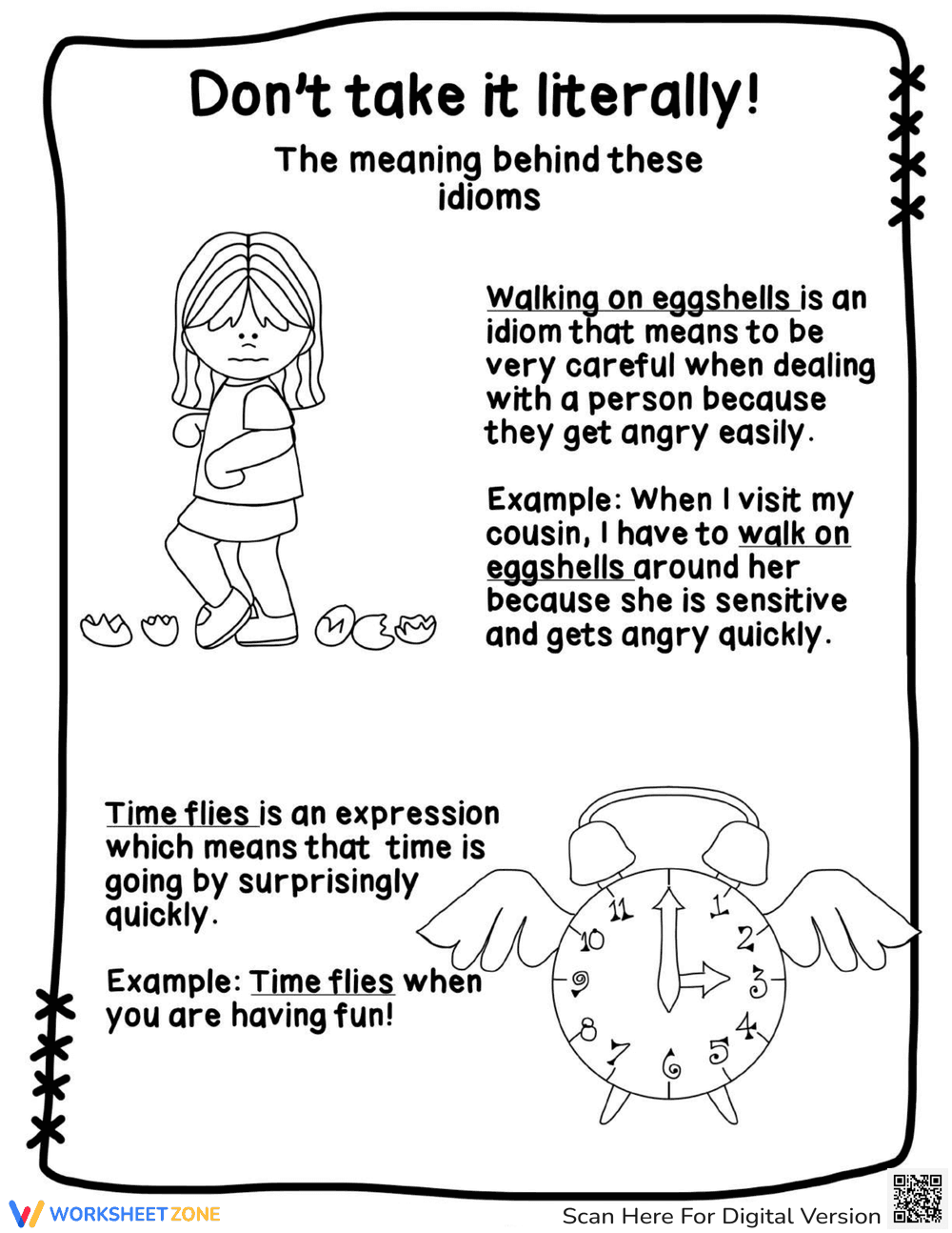 ESL Idioms Activities | Grade 3-6 Essential Printable - Page 6