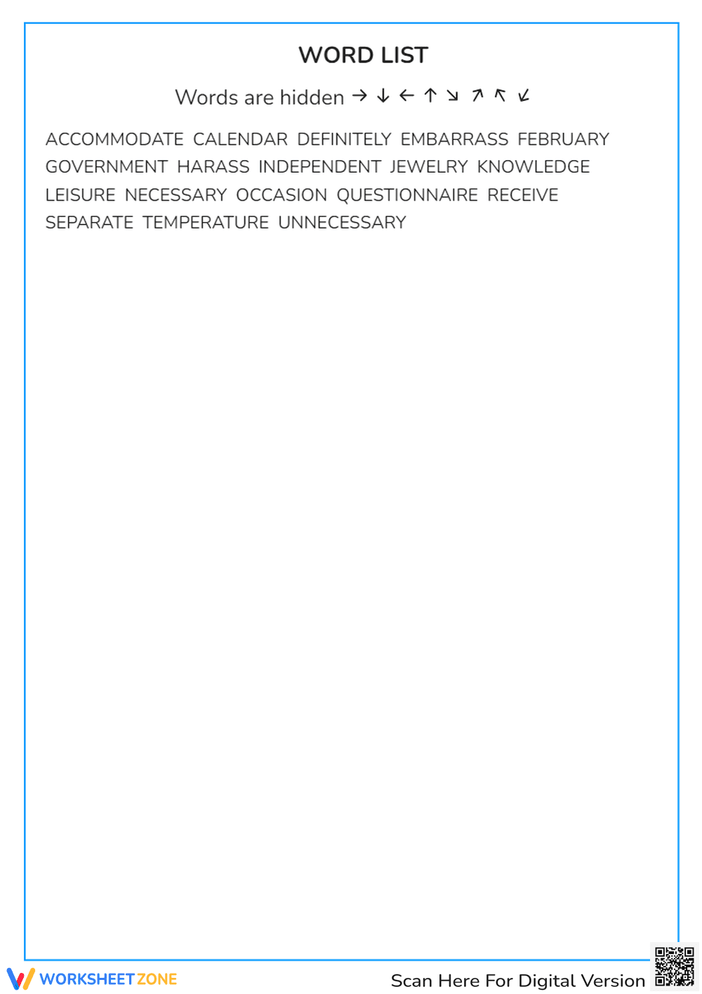 Commonly Misspelt Words - Page 2