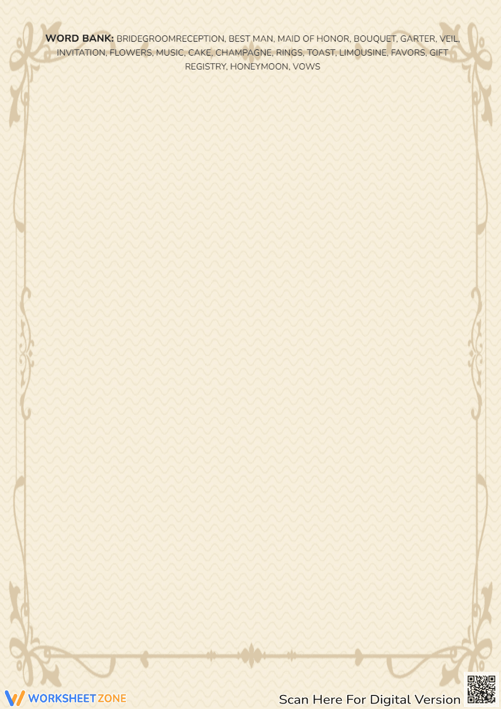 Plan Your Favors with This Worksheet - Page 2