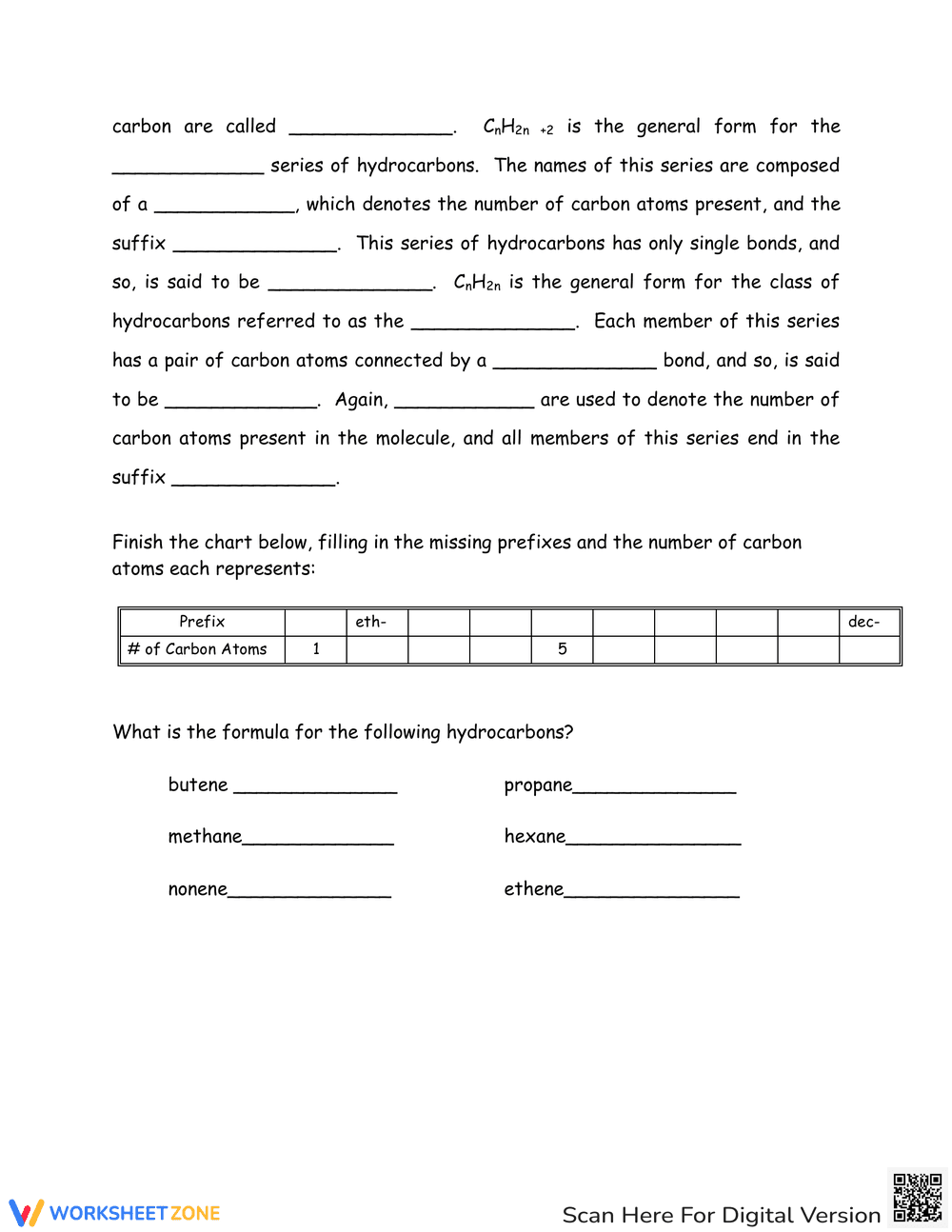 Understanding Molecular Compounds Worksheet - Page 2