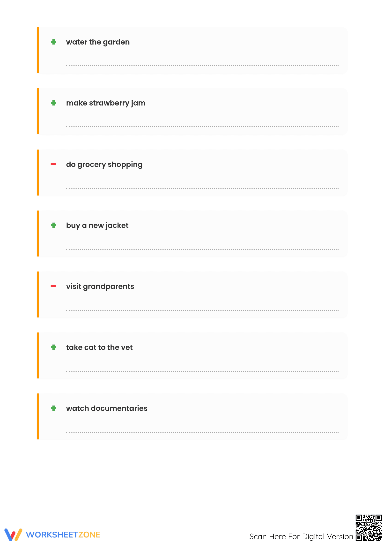 Present Perfect Tense Speaking Activity - Page 4