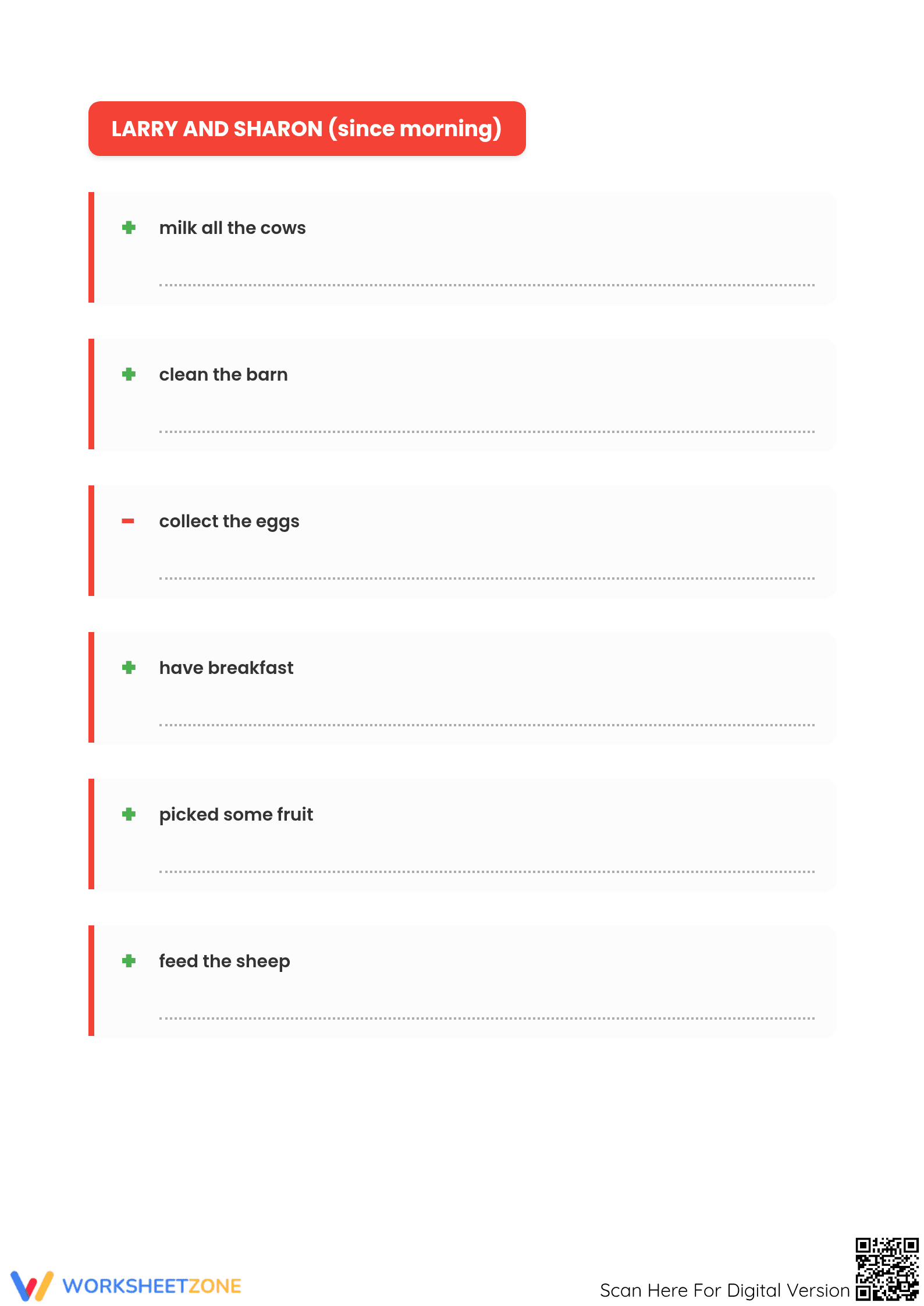 Present Perfect Tense Speaking Activity - Page 5