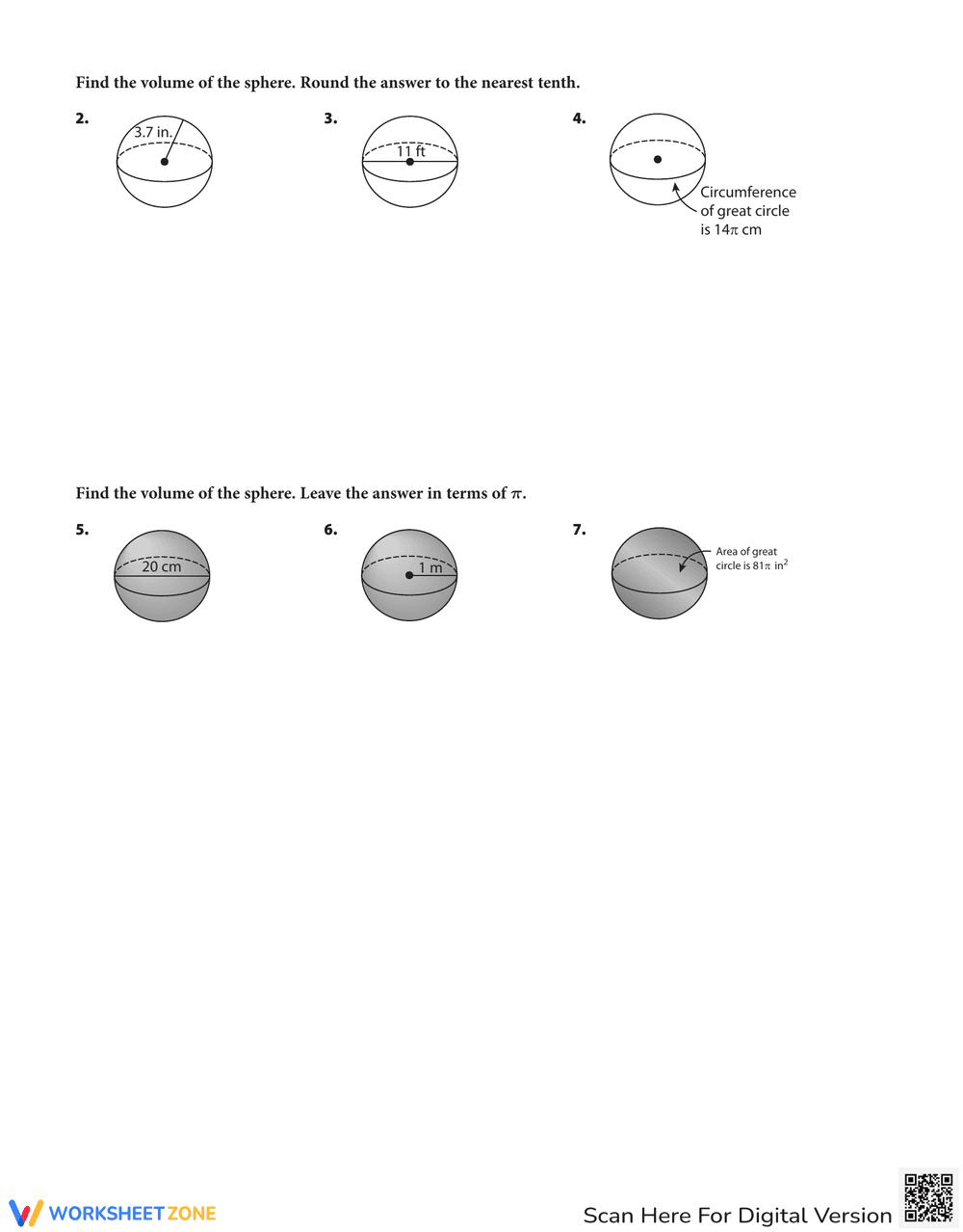 Finding Volume of a Composite Figure - Page 3
