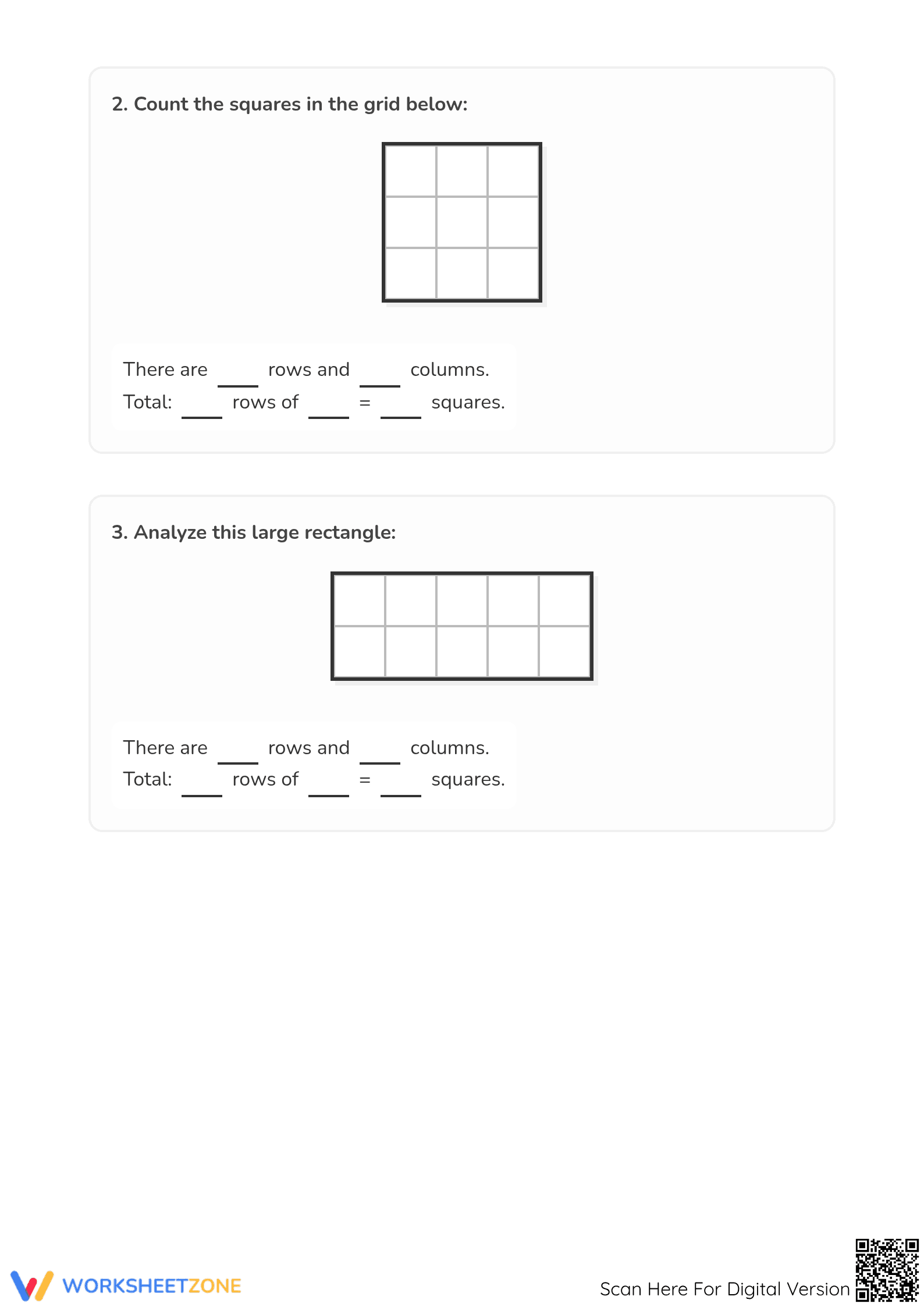 Composing Rectangles Worksheet | Grade 2 Math Printable - Page 2