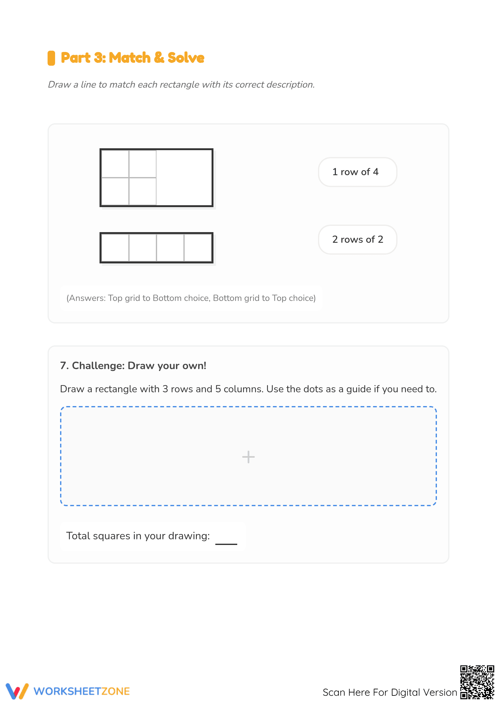 Composing Rectangles Worksheet | Grade 2 Math Printable - Page 4