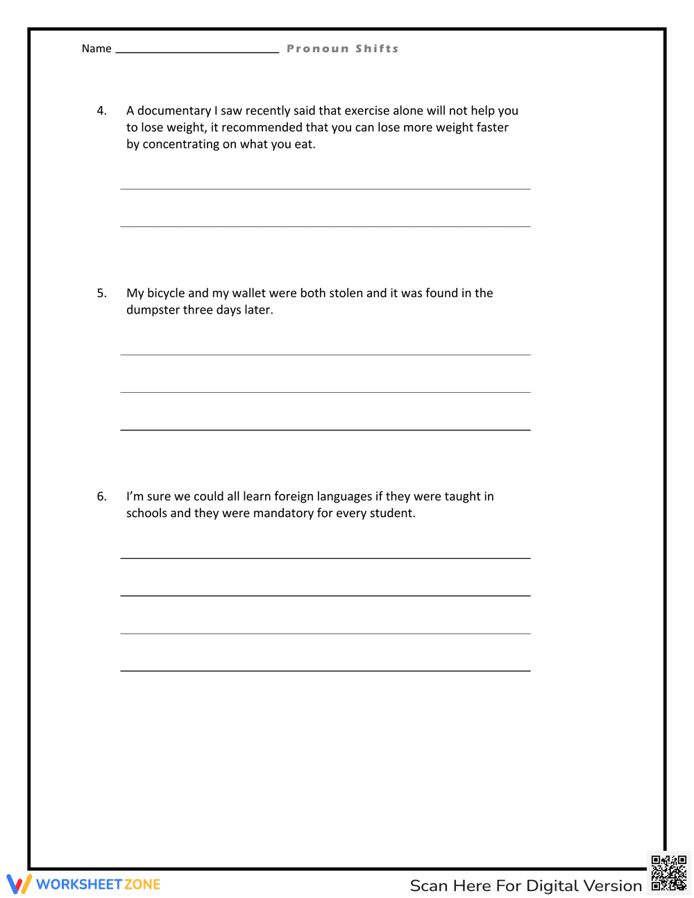 Math Problems Worksheet - Page 2