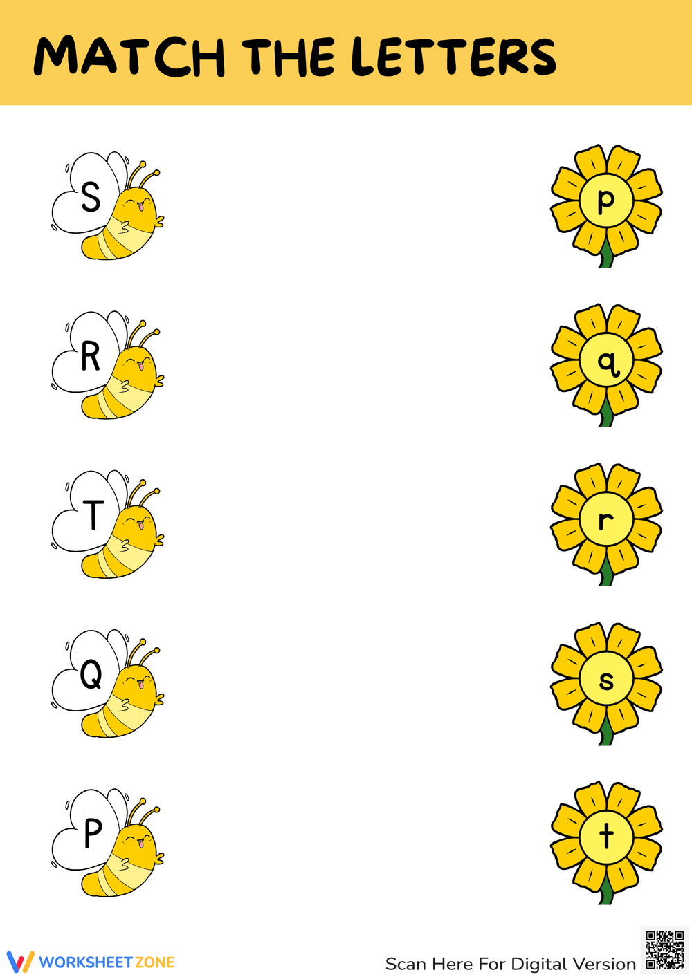 Spring Match the Letter - Page 4