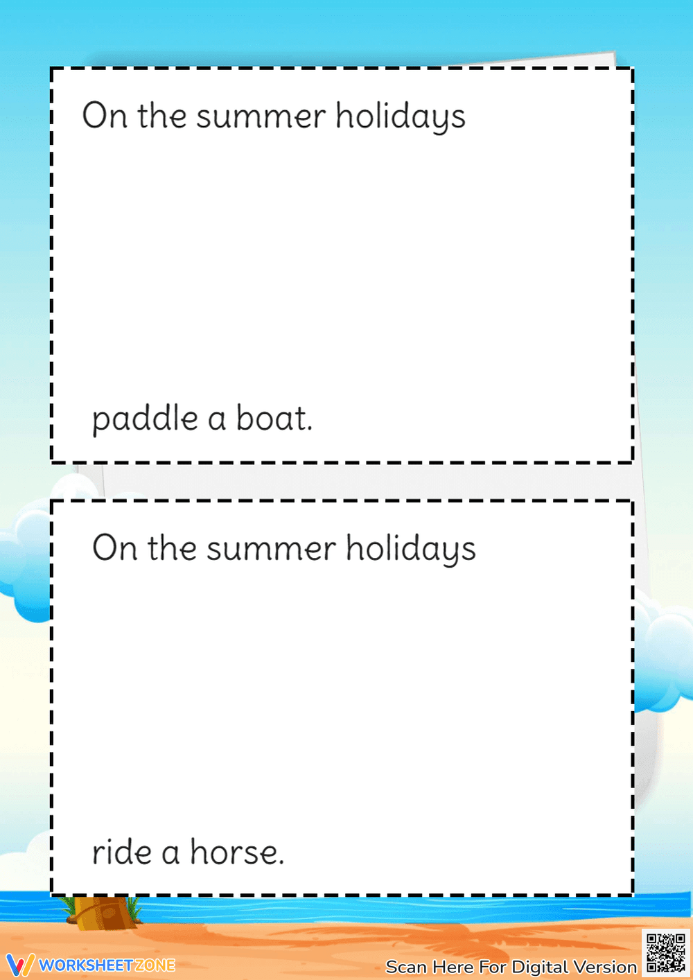 Memorable End of Year Booklet Worksheet - Page 2