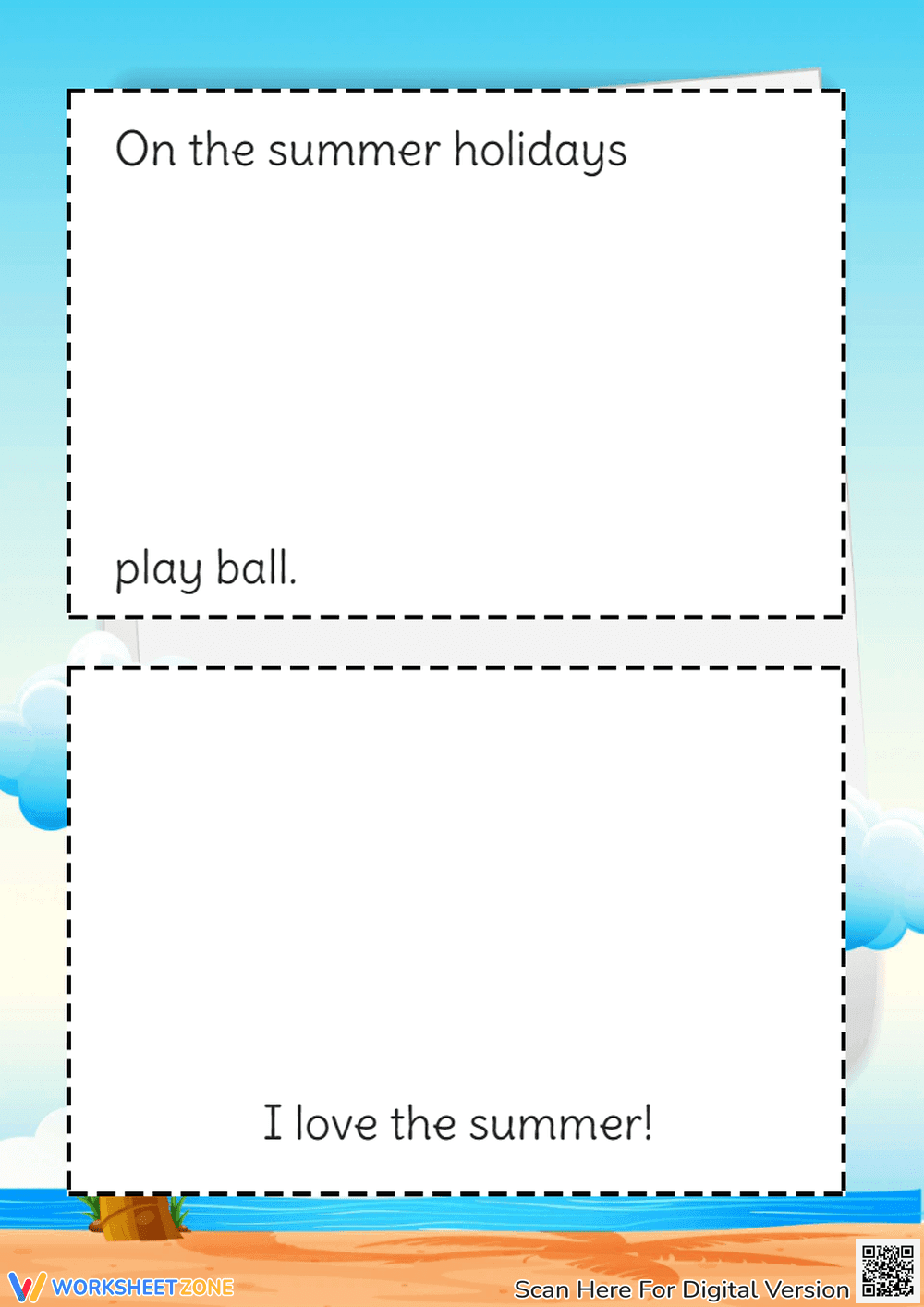 Memorable End of Year Booklet Worksheet - Page 3