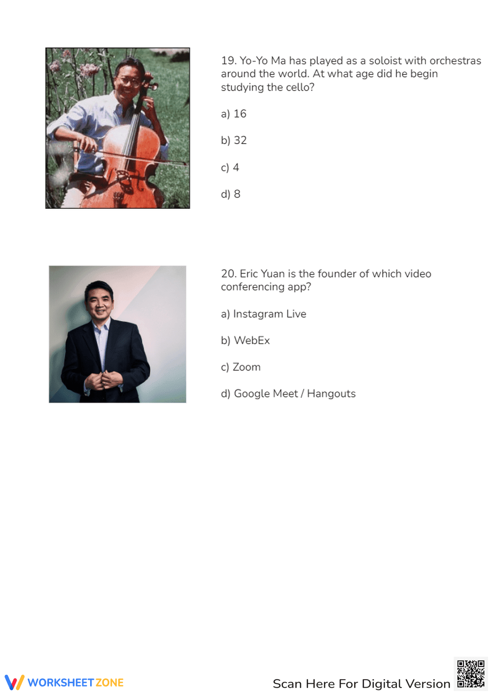 Essential AAPI Heritage Month Quiz | Grade 8 Printable - Page 3