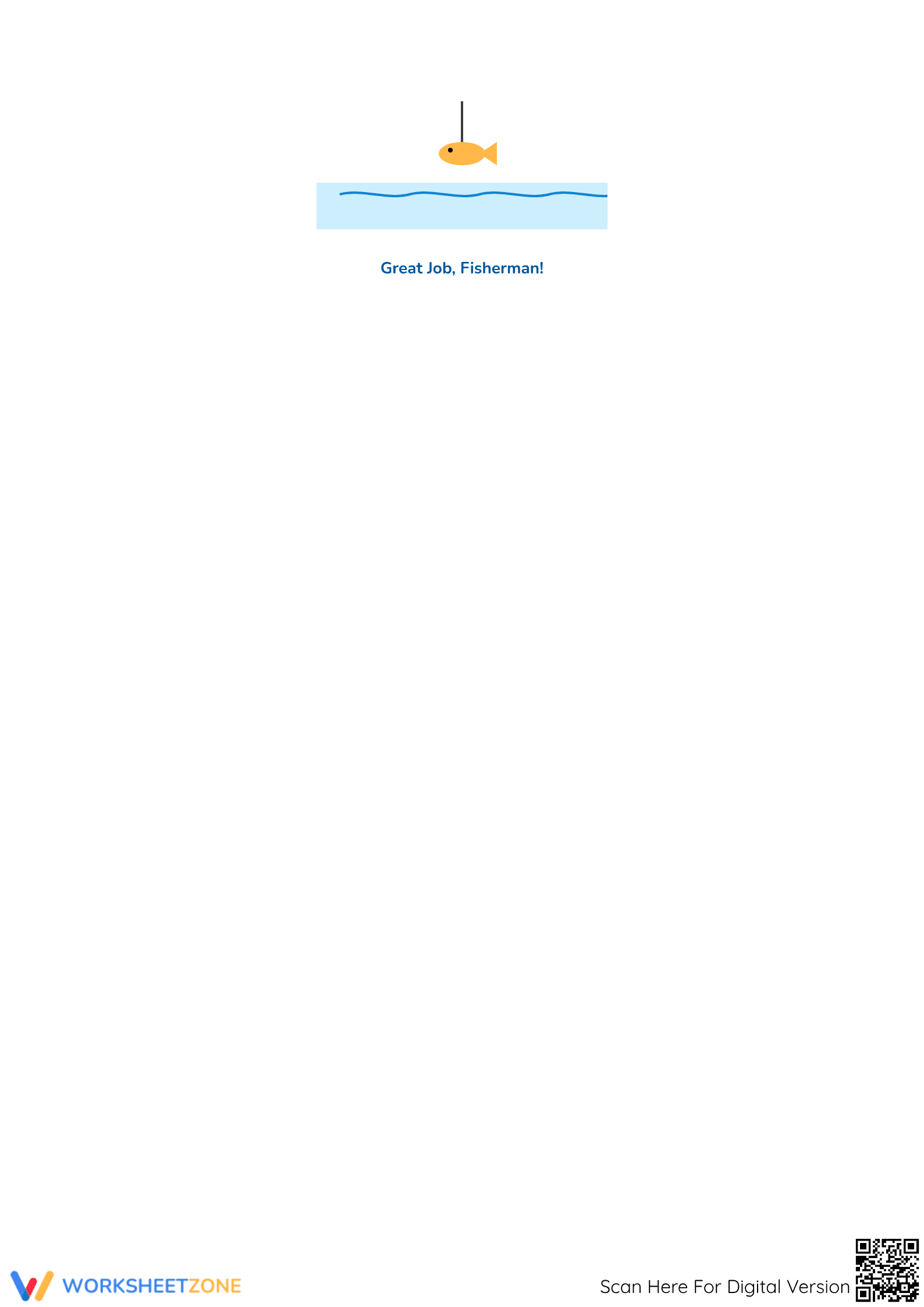 "Going Fishing" Reading Comprehension | Grade 1 Printable - Page 3