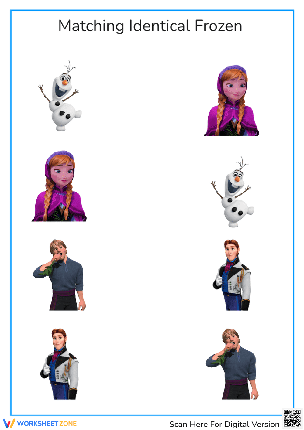 Matching Identical Items Worksheet | Essential Ready - Page 3