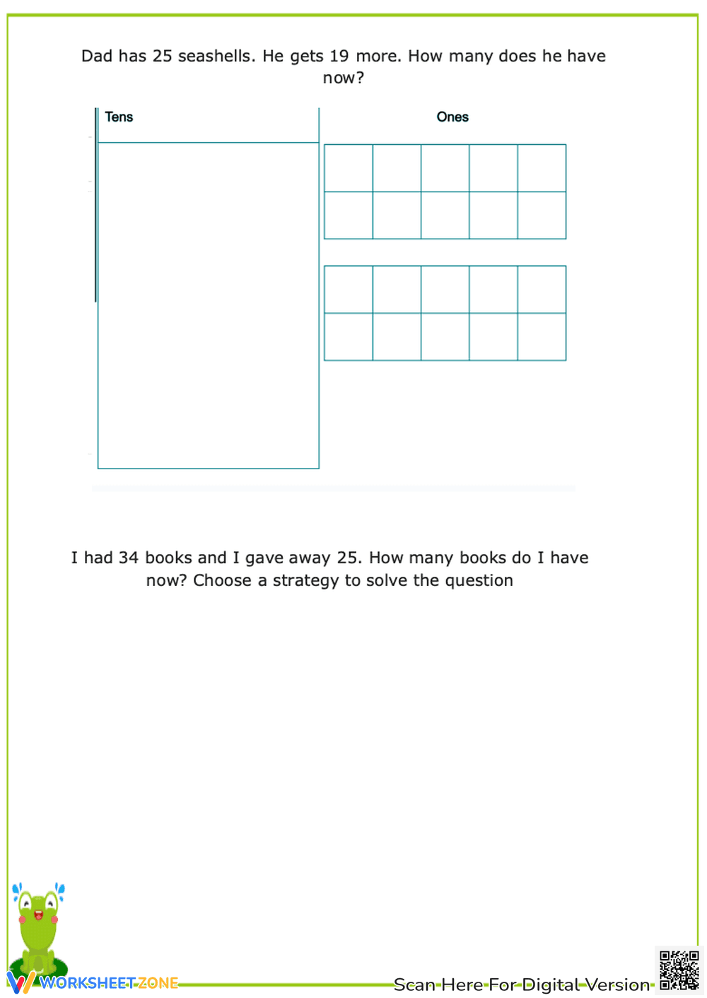Math worksheet - Page 3