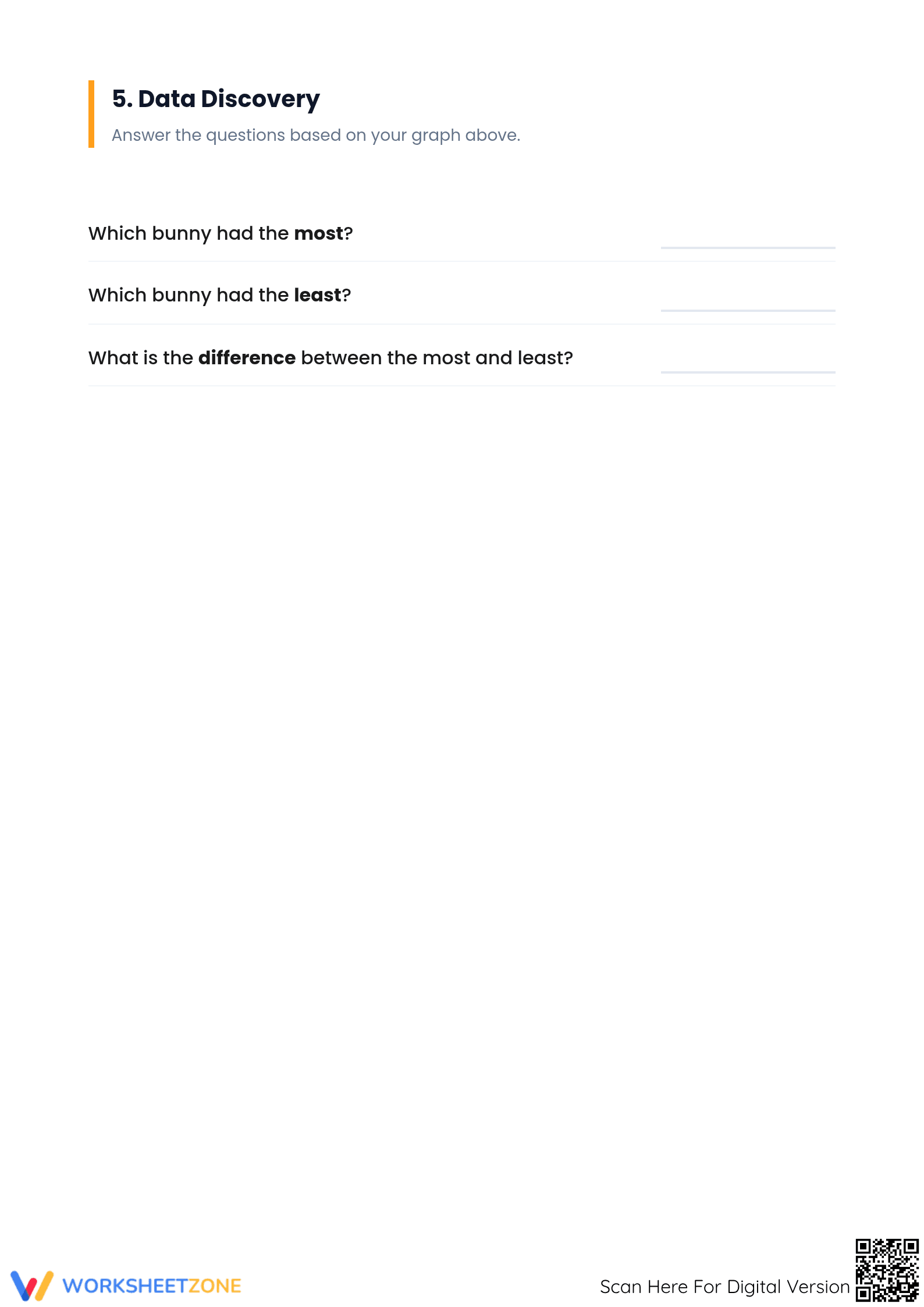 Grade 3 Easter Math — Printable No-Prep Worksheet - Page 3