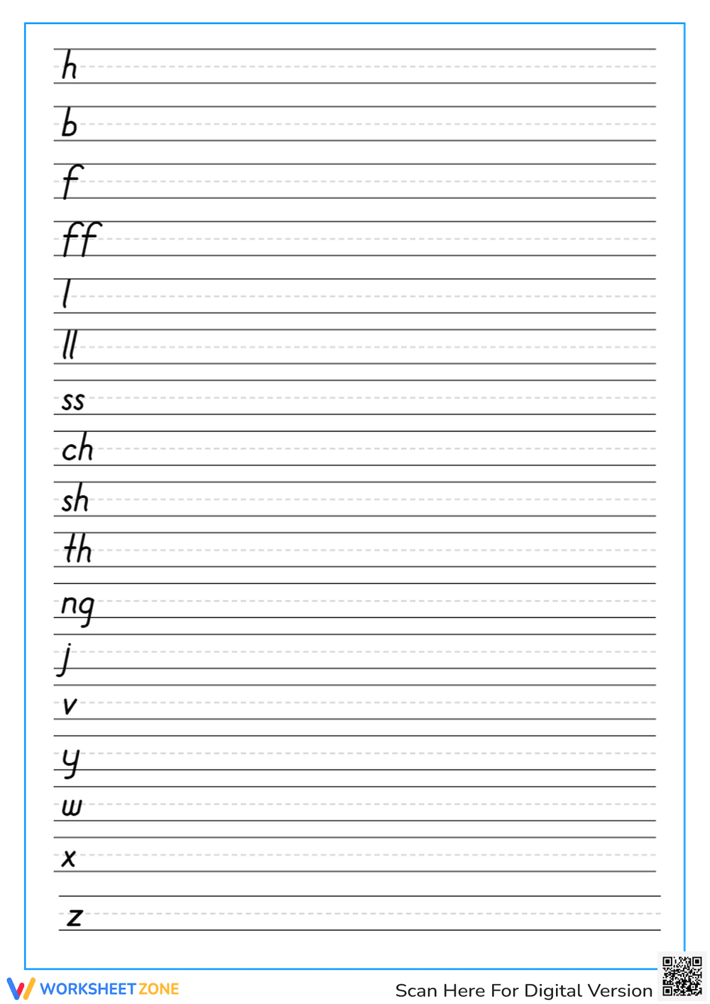 sounds writing practice - Page 2