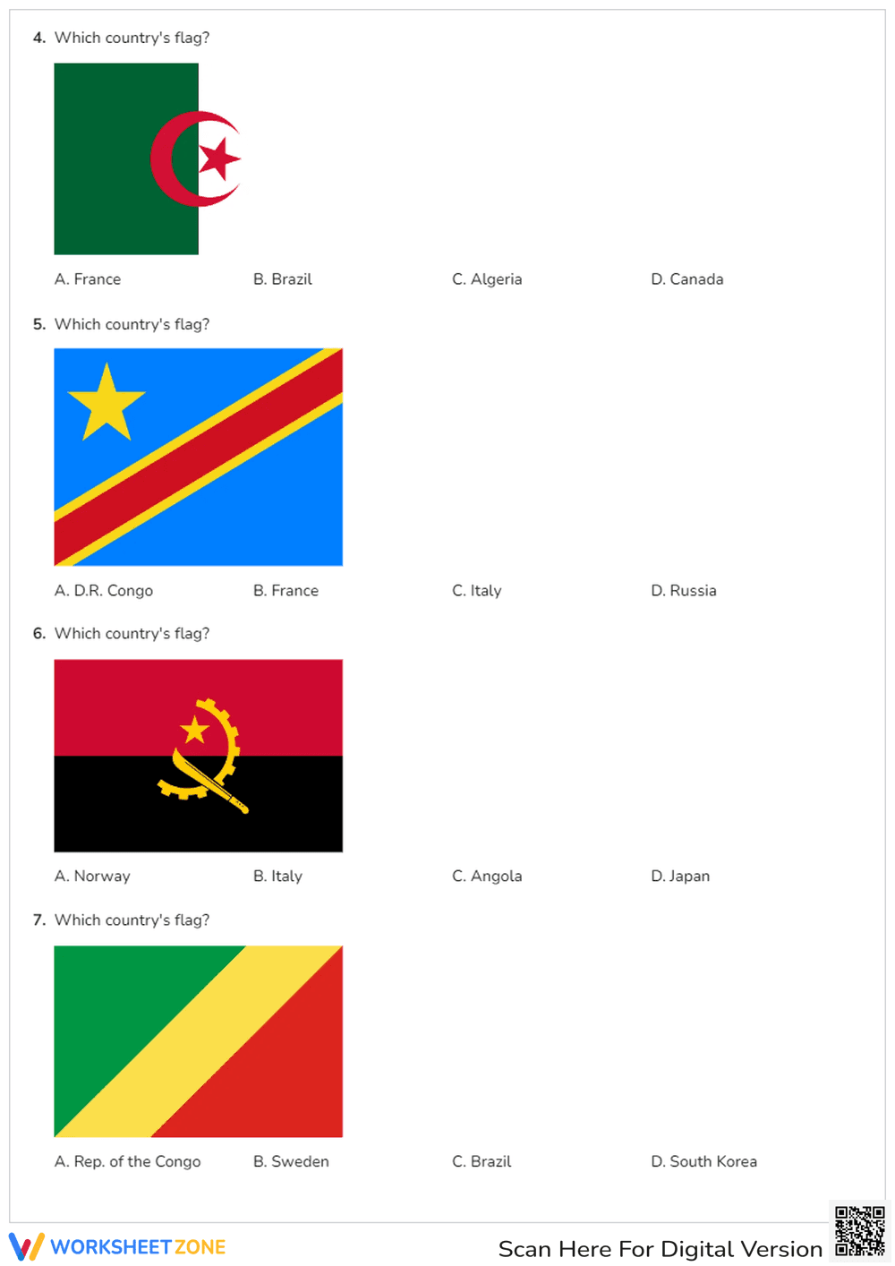 African Country Flags Quiz - Page 2