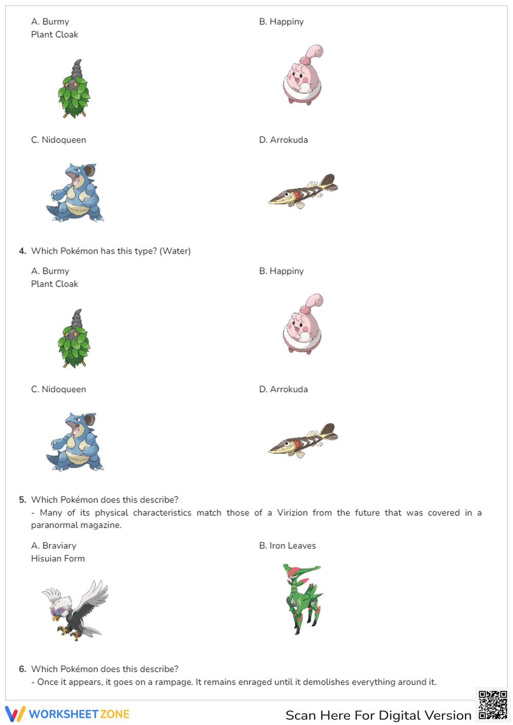 Pokemon Types Quiz: Poison and Ground Pokemon Trivia - Page 2