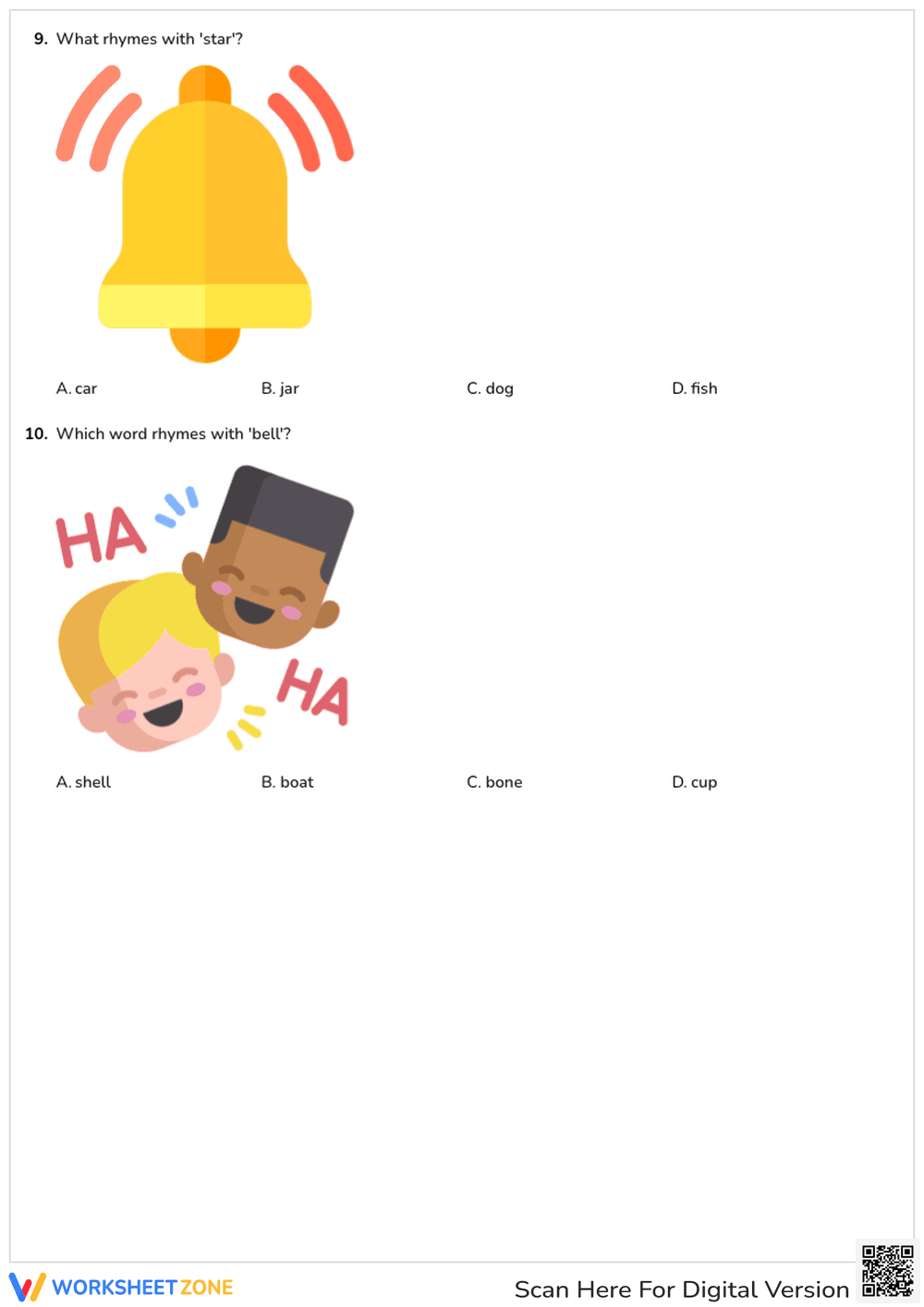 Rhyming Words Quiz: What Rhymes With Cat? - Page 4