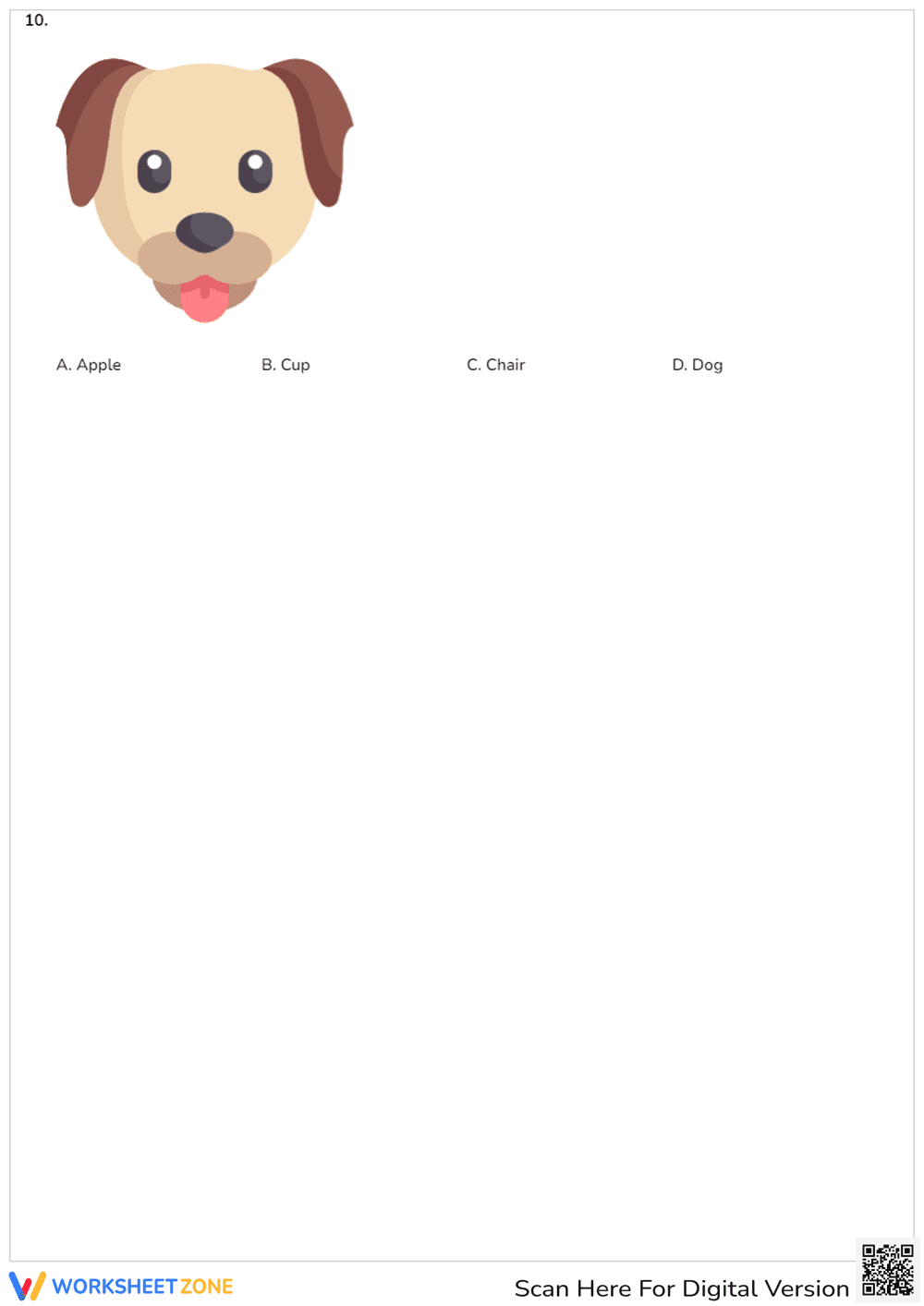 Grade K-1 Object Recognition — Printable No-Prep Worksheet - Page 4