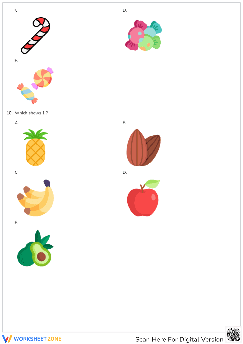 Count and Identify Numbers: Counting Animals Practice - Page 5