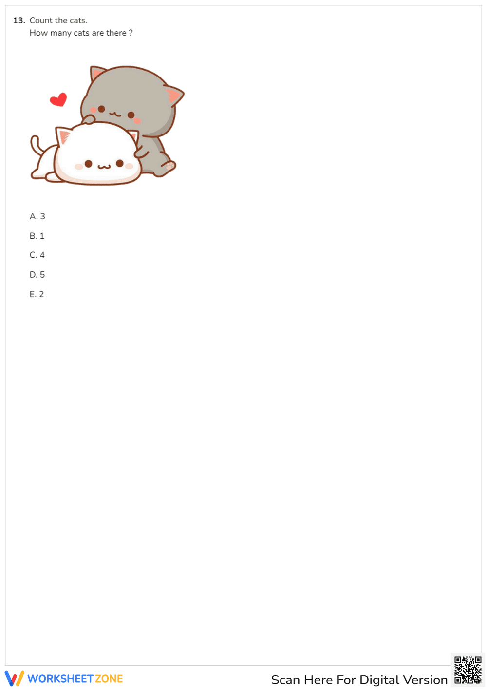 Count and Identify Numbers: Counting Animals Practice - Page 7