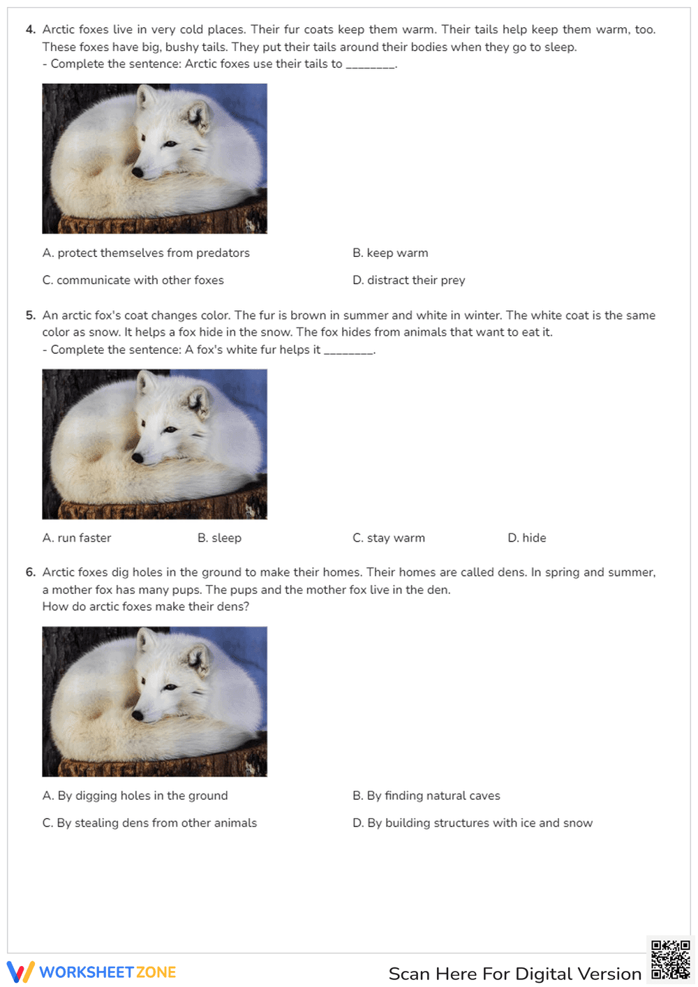 Earth Day Reading Comprehension - Page 2