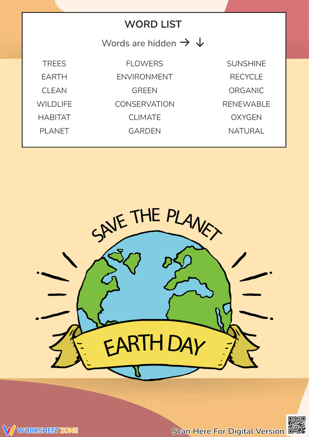 Earth Day Word Search: Nature's Beauty - Grades 2-5 Printable - Page 2