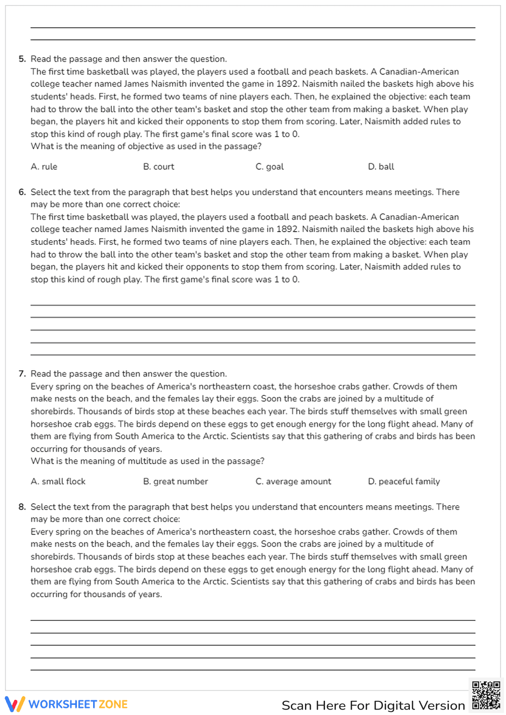 Context Clues: Passages for Meaning - Page 2