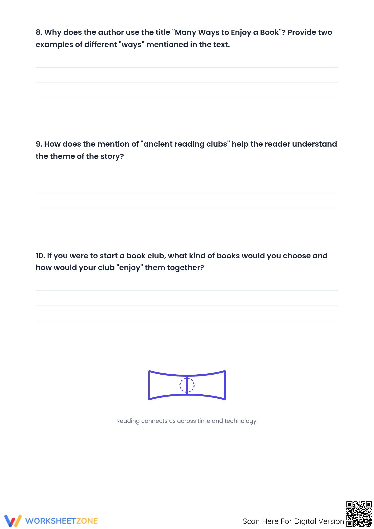 Printable Reading Comprehension Quiz | Grade 4 & 5 ELA - Page 4